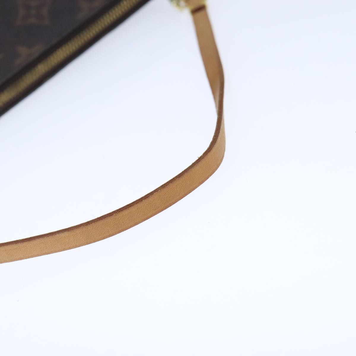 Louis Vuitton Pochette Accessoire Canvas Clutch Bag