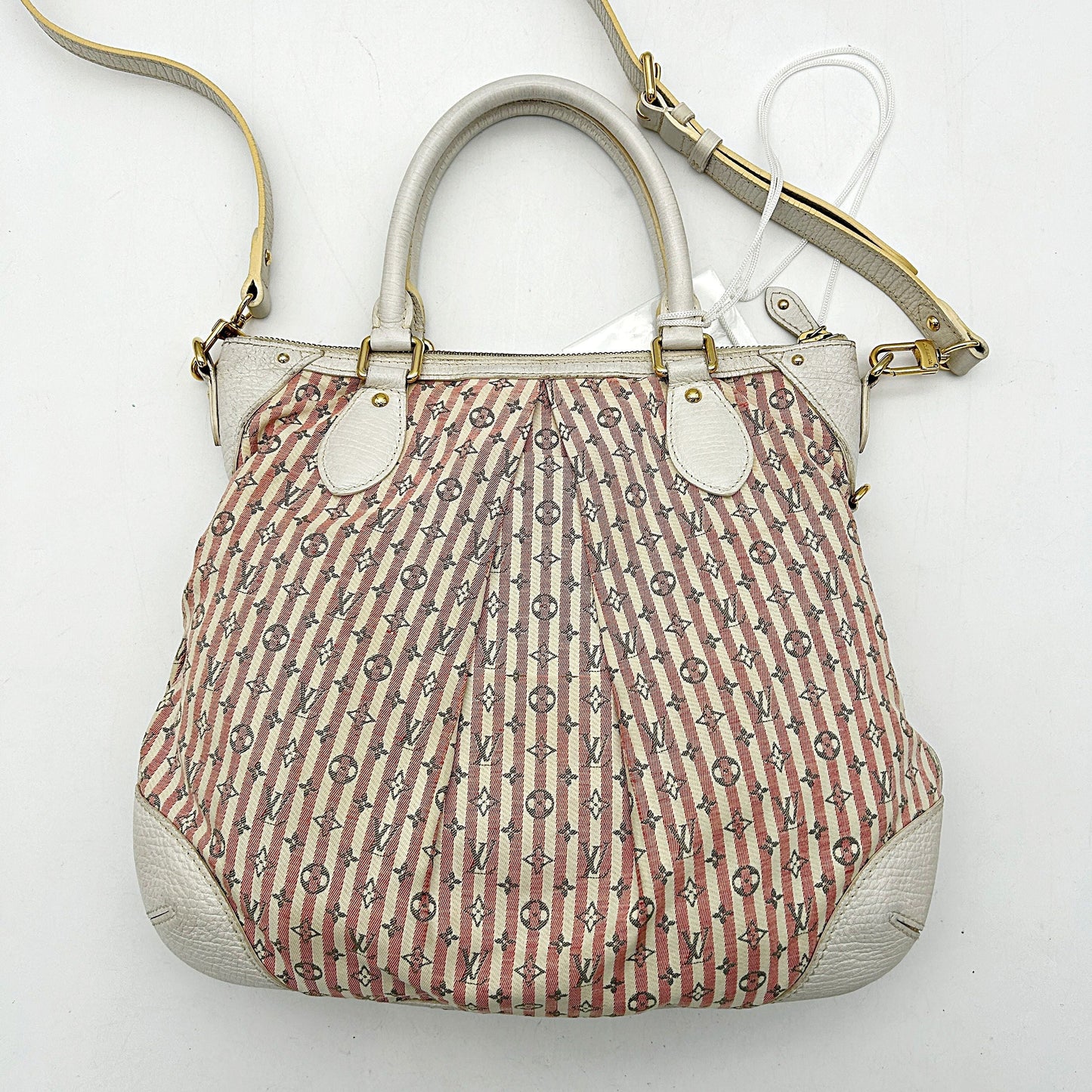 LOUIS VUITTON Mini Lin Croisette Marina PM Rouge LA5549