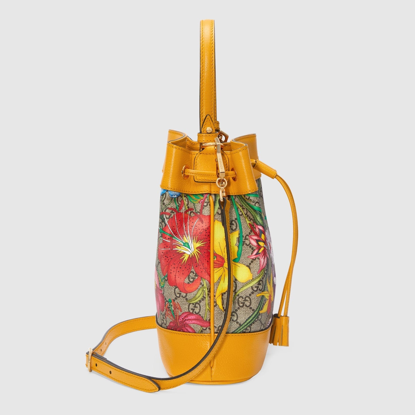Gucci Monogram Leather Canvas Crossbody