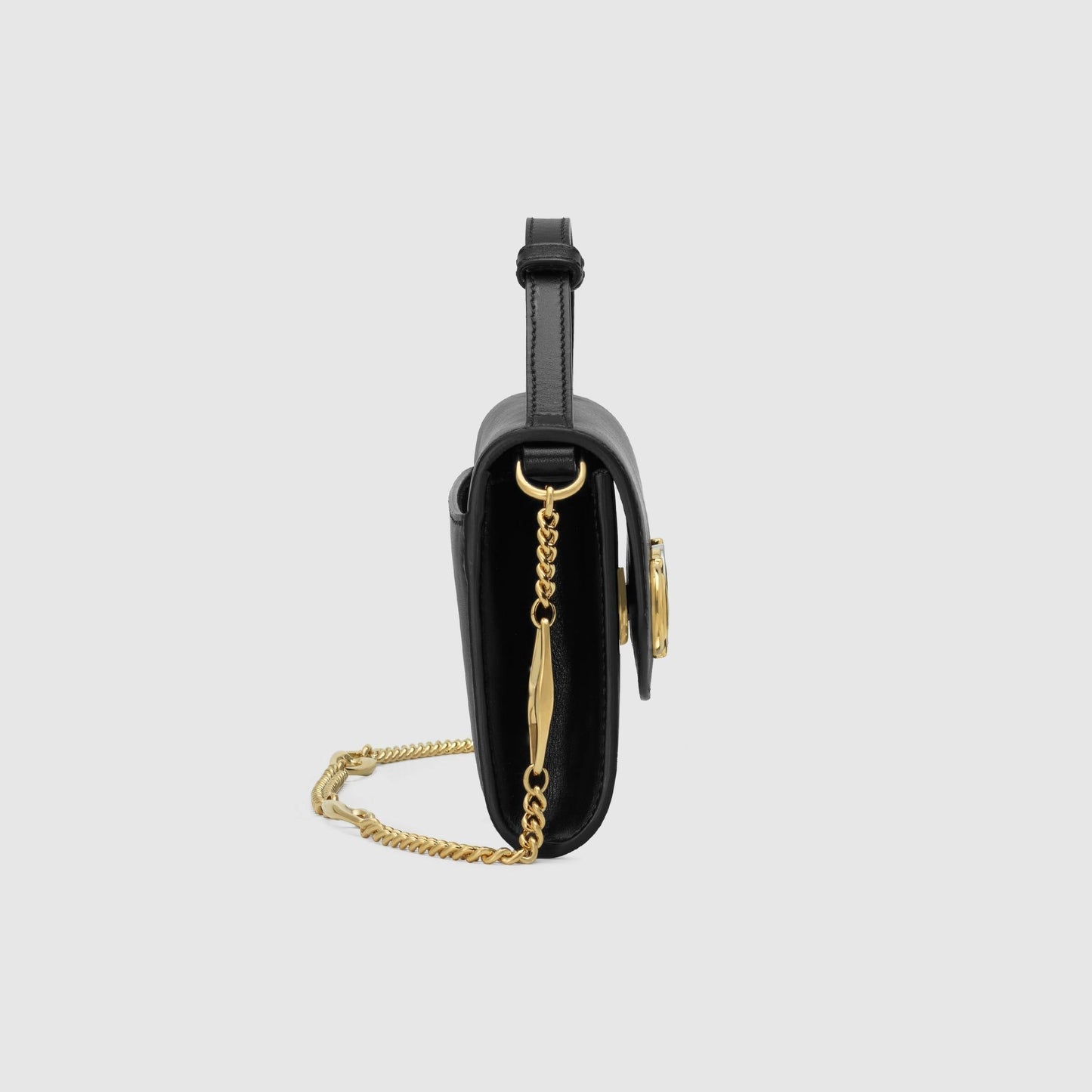 Gucci Monogram Chain Leather Crossbody