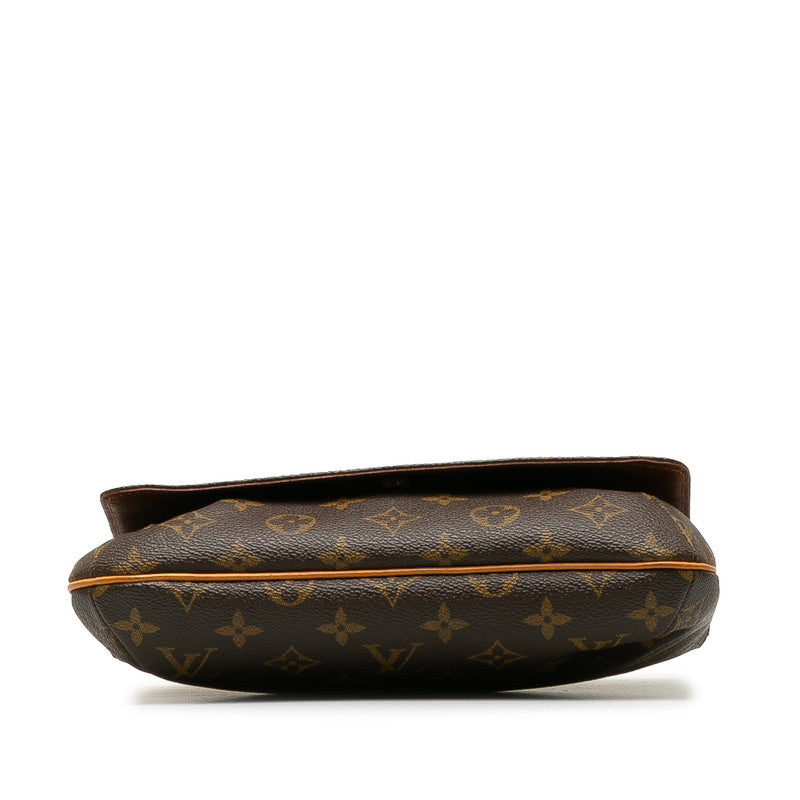 Louis Vuitton Monogram Mtte Tango Short Shoulder Bag Brown