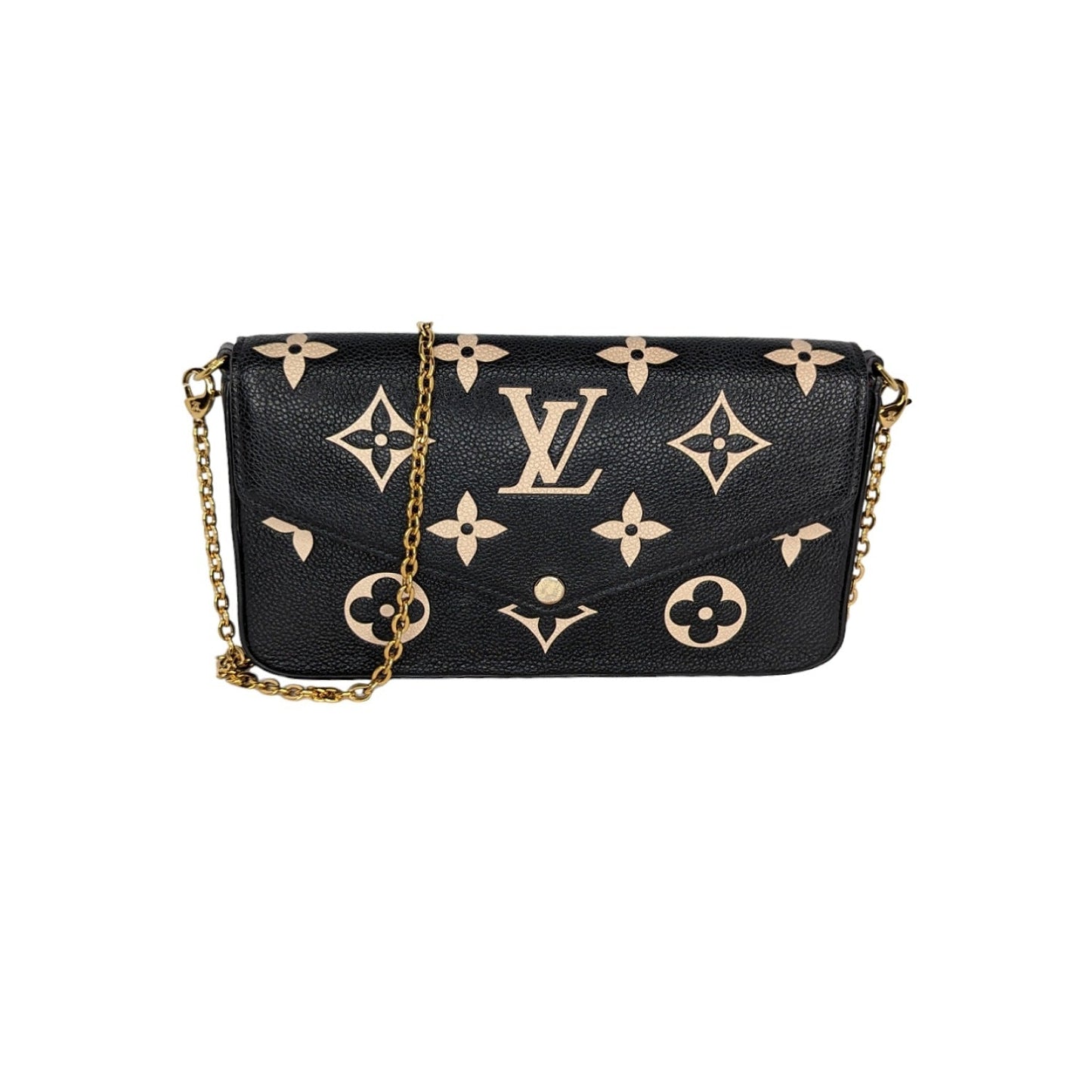 Louis Vuitton Empreinte Giant Monogram Félicie Pochette w/ Inserts Clutch