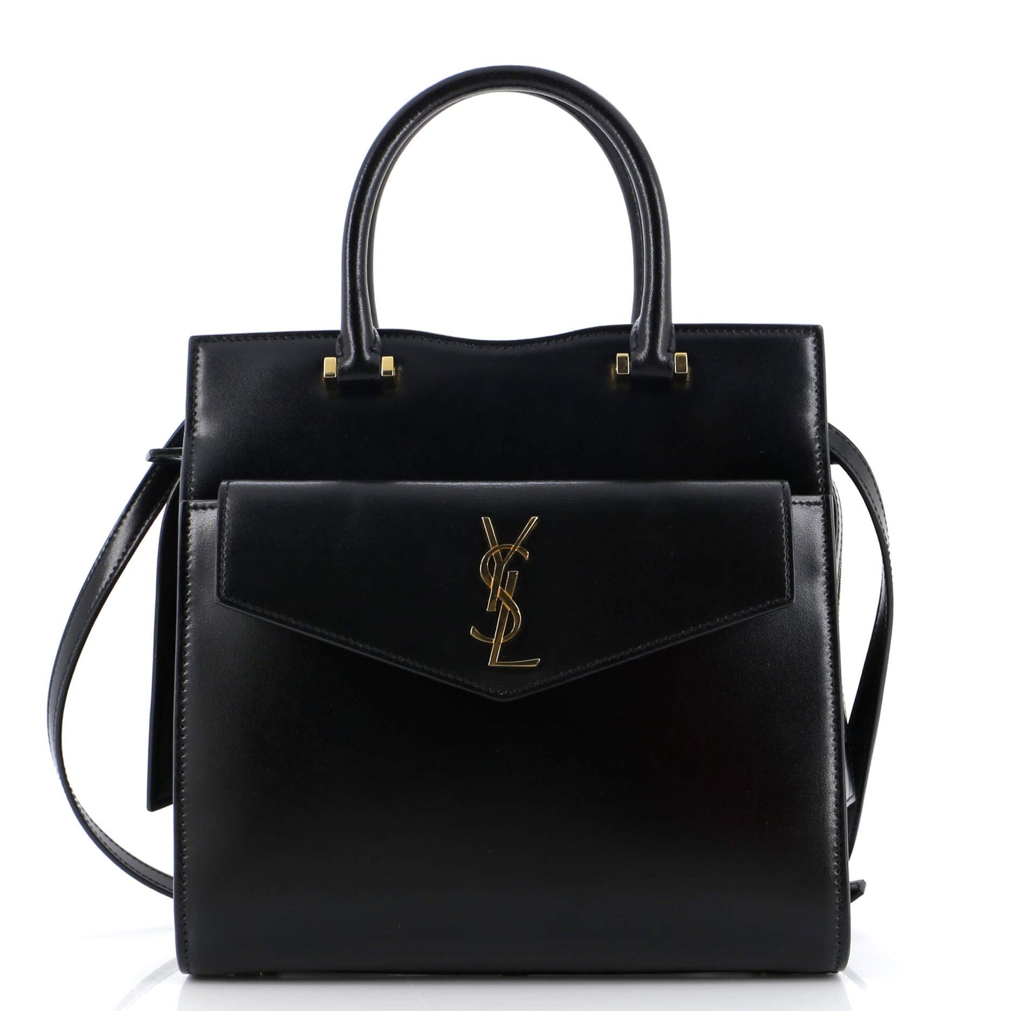 Luxury Saint Laurent Trending 2025 Uptown Tote Leather Small