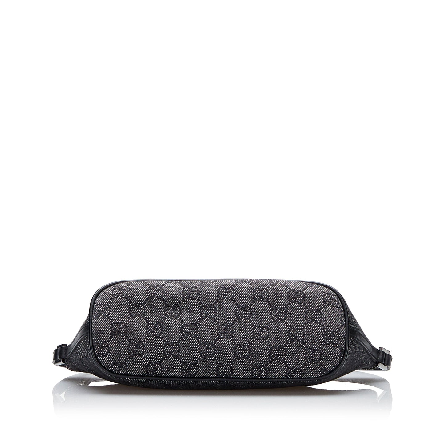 Gucci Leather Canvas Shoulder Bag Style 37