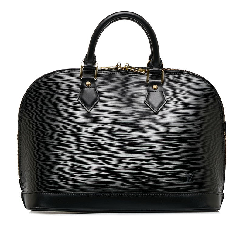 Louis Vuitton Epic Alma Handbag Noir Black Leather Louis Vuitton