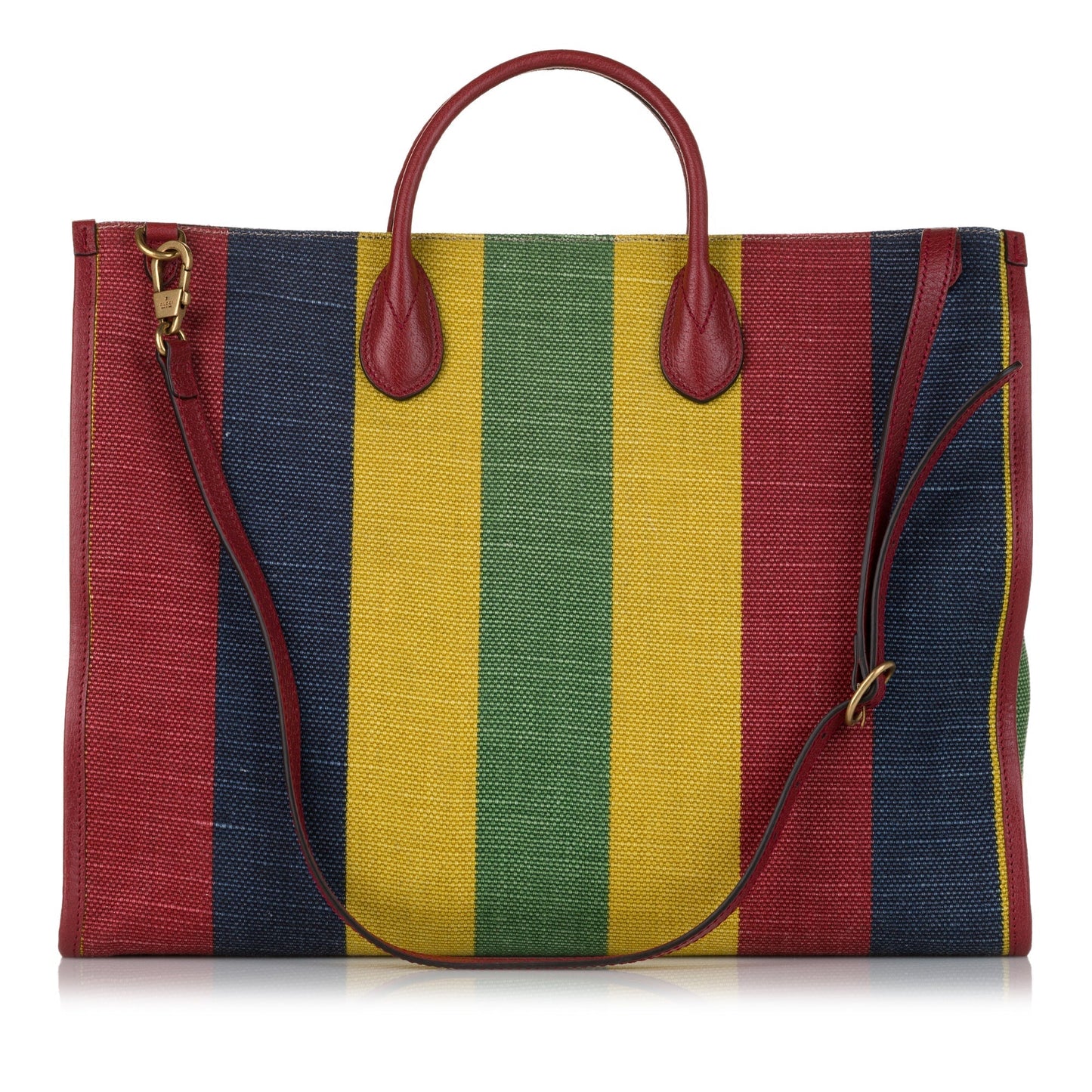 Gucci Leather Canvas Tote Style 11