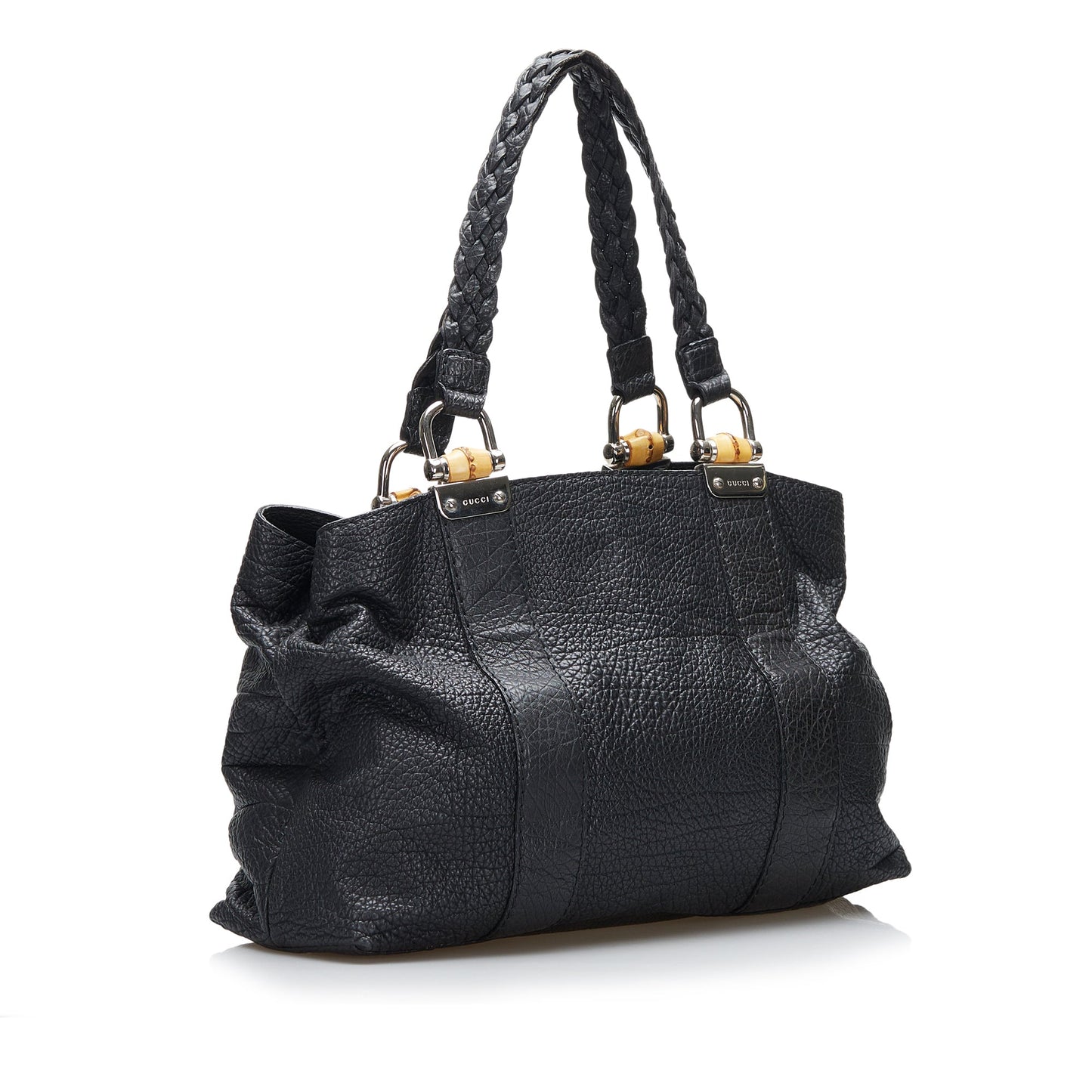 Gucci Bamboo Leather Tote Style 25