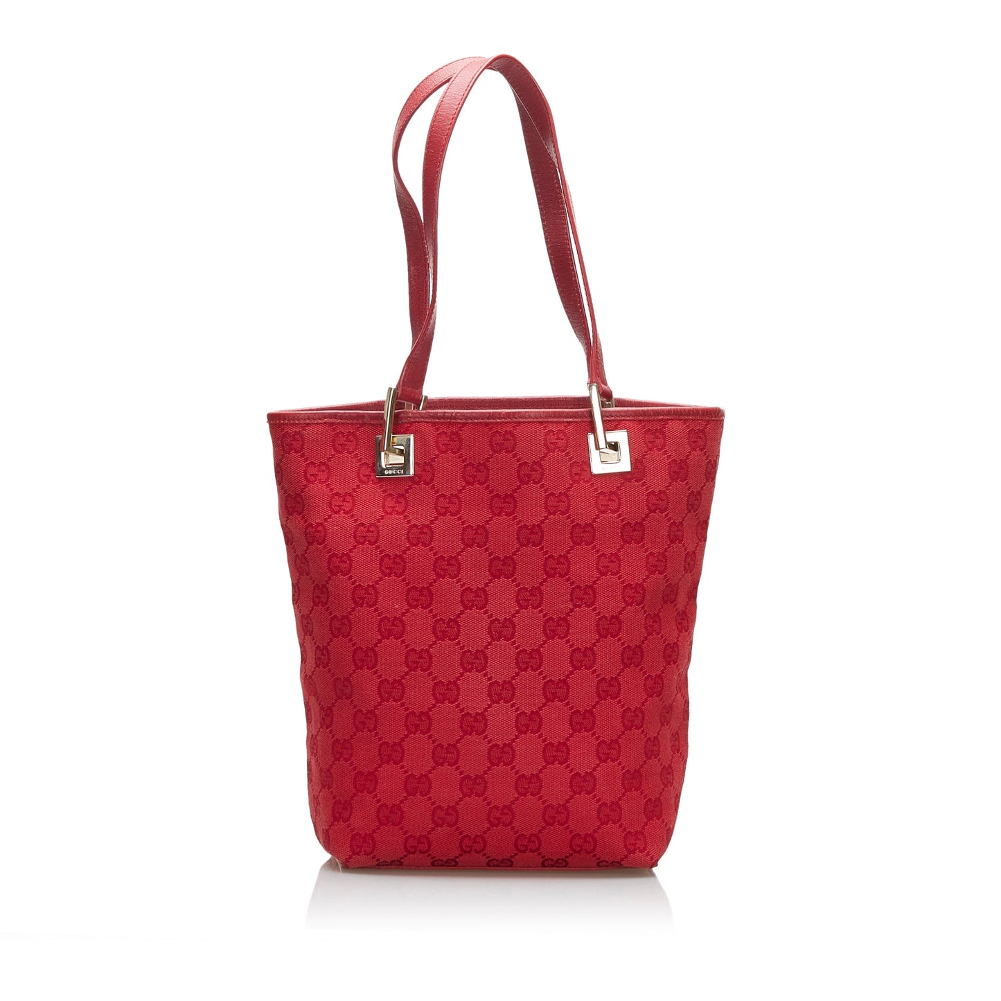 Gucci Leather Canvas Tote