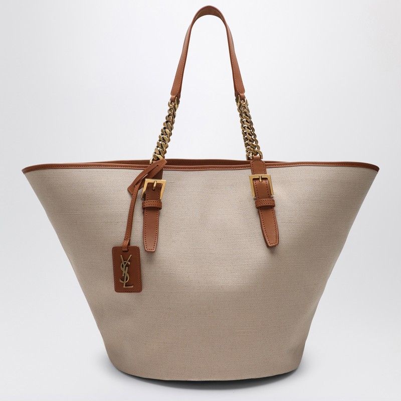 Luxury Saint Laurent Trending 2025 Women's Desert Colored Shoulder Bag in Brown | 773704FAC7T