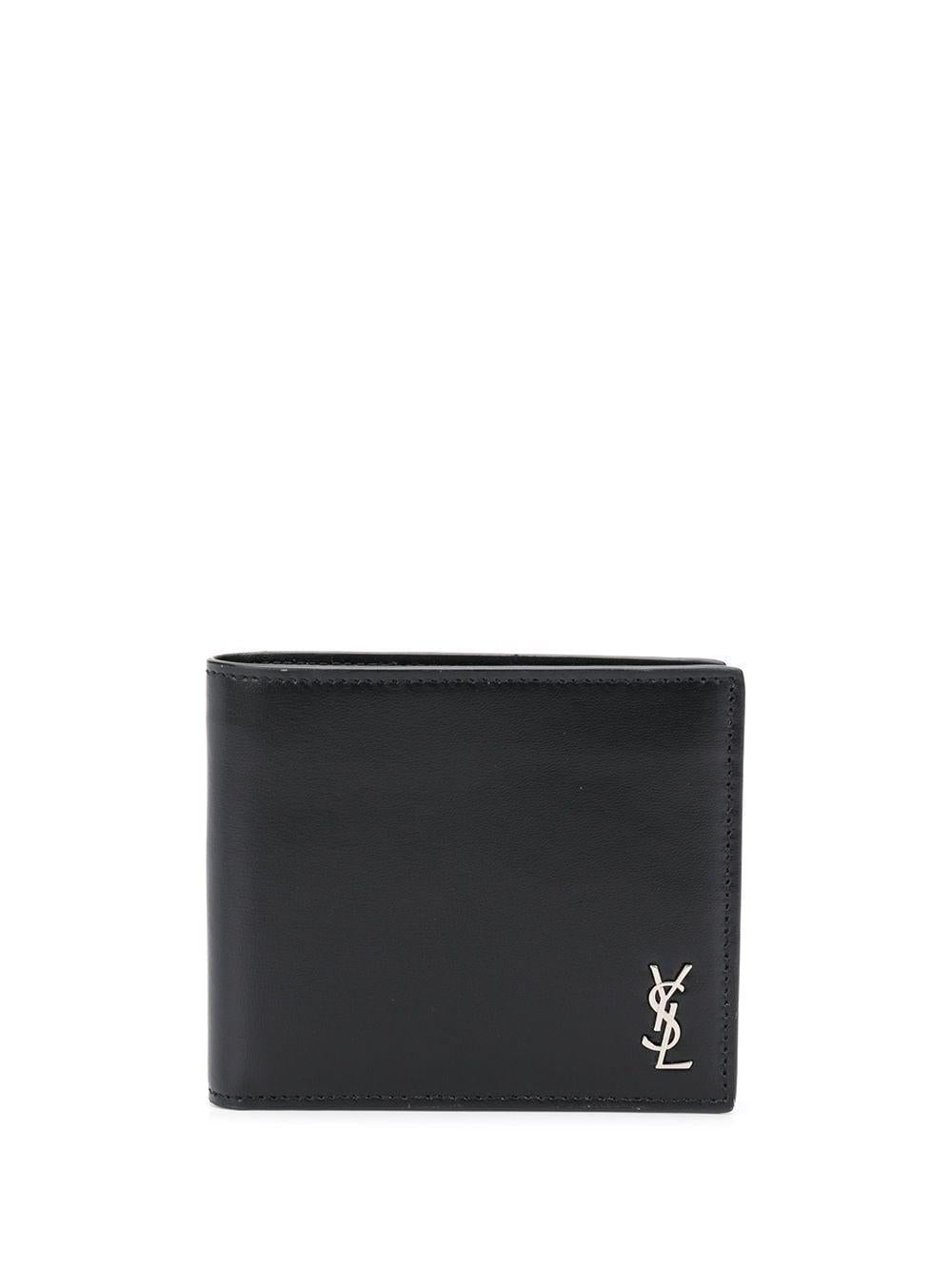 Luxury Saint Laurent Trending 2026 Men's Small Monogram Wallet in Black | 6077271JB0E
