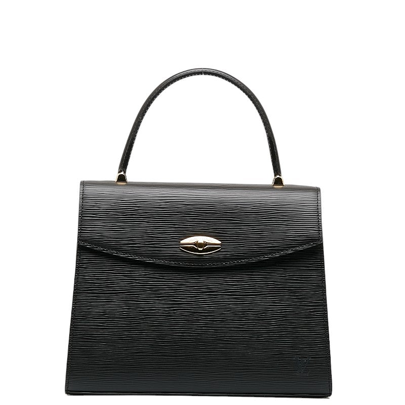 Louis Vuitton Epic Marseille Handbag Noir Black Leather Louis Vuitton