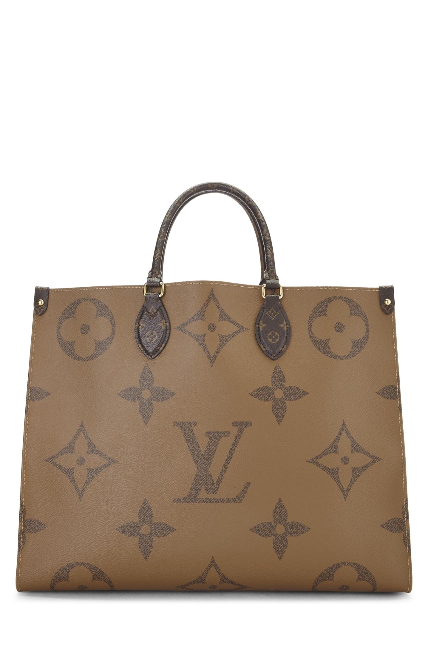 Louis Vuitton, Giant Monogram On The Go GM, Brown