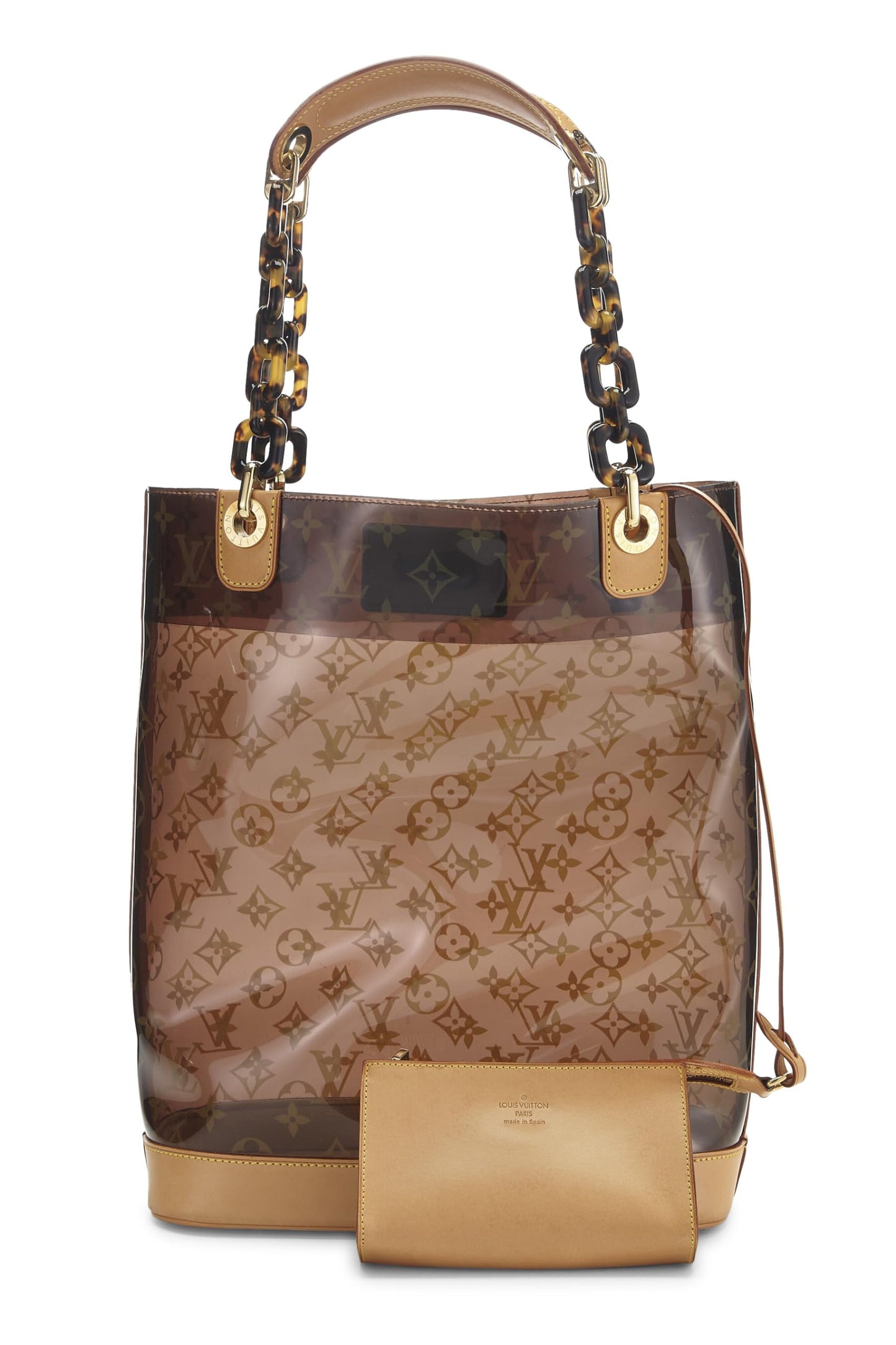 Louis Vuitton, Monogram Ambre Vinyl Cabas MM, Brown