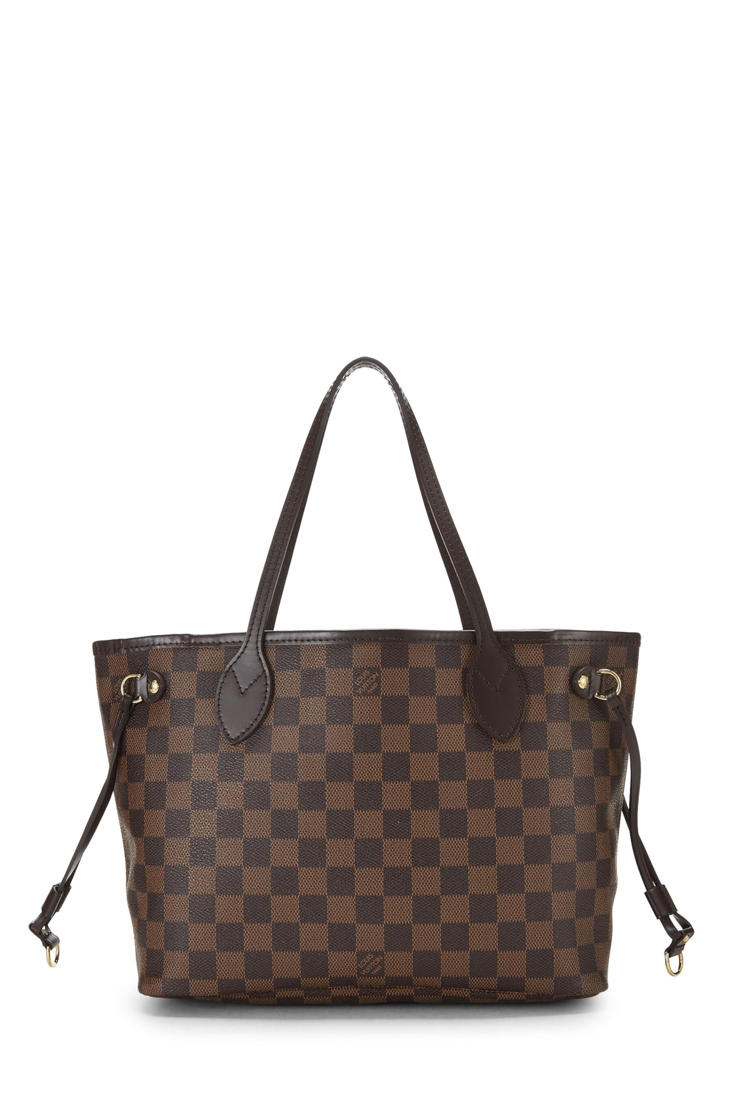 Louis Vuitton, Damier Ebene Neverfull PM, Brown