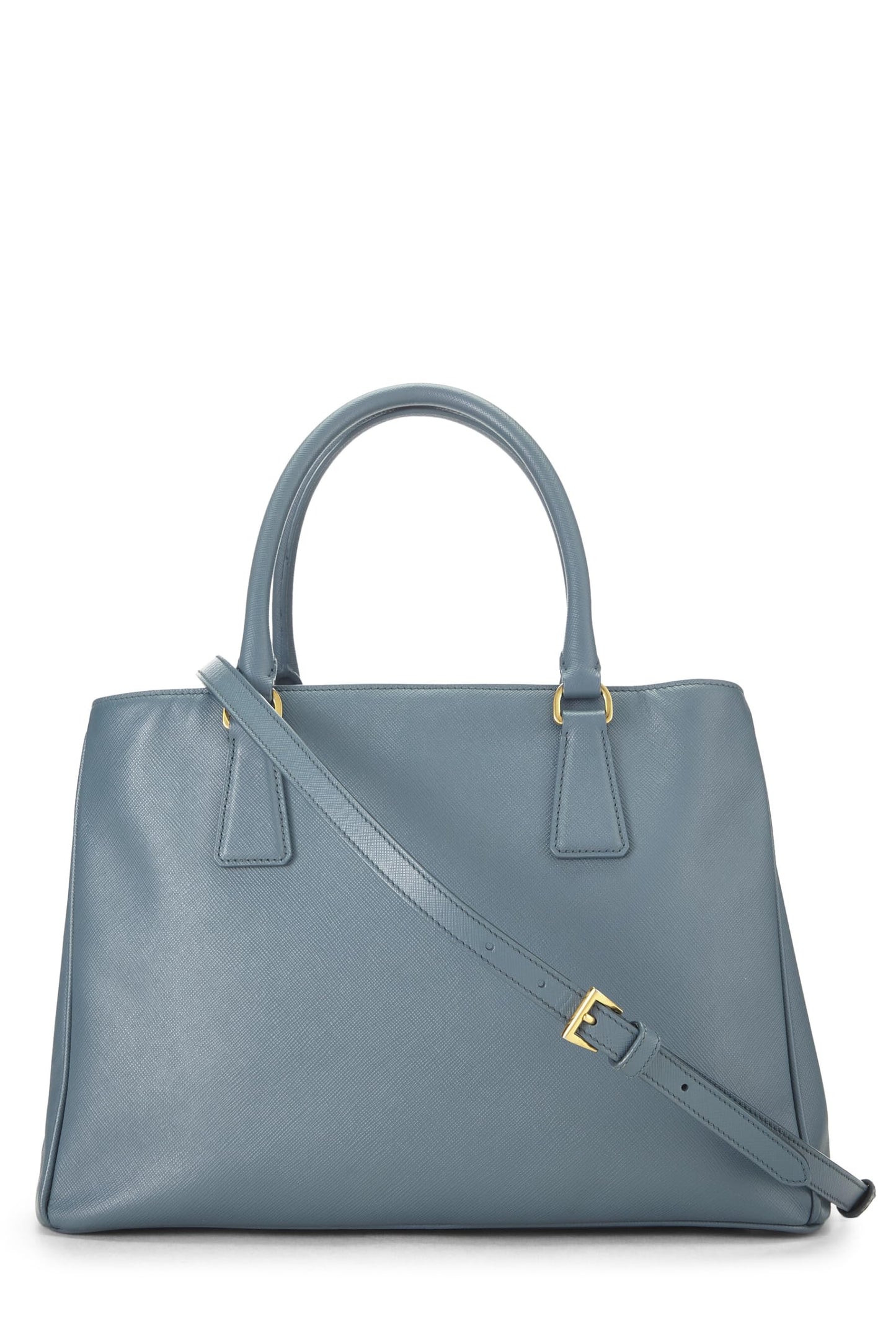 Prada, Blue Saffiano Executive Tote Medium, Blue