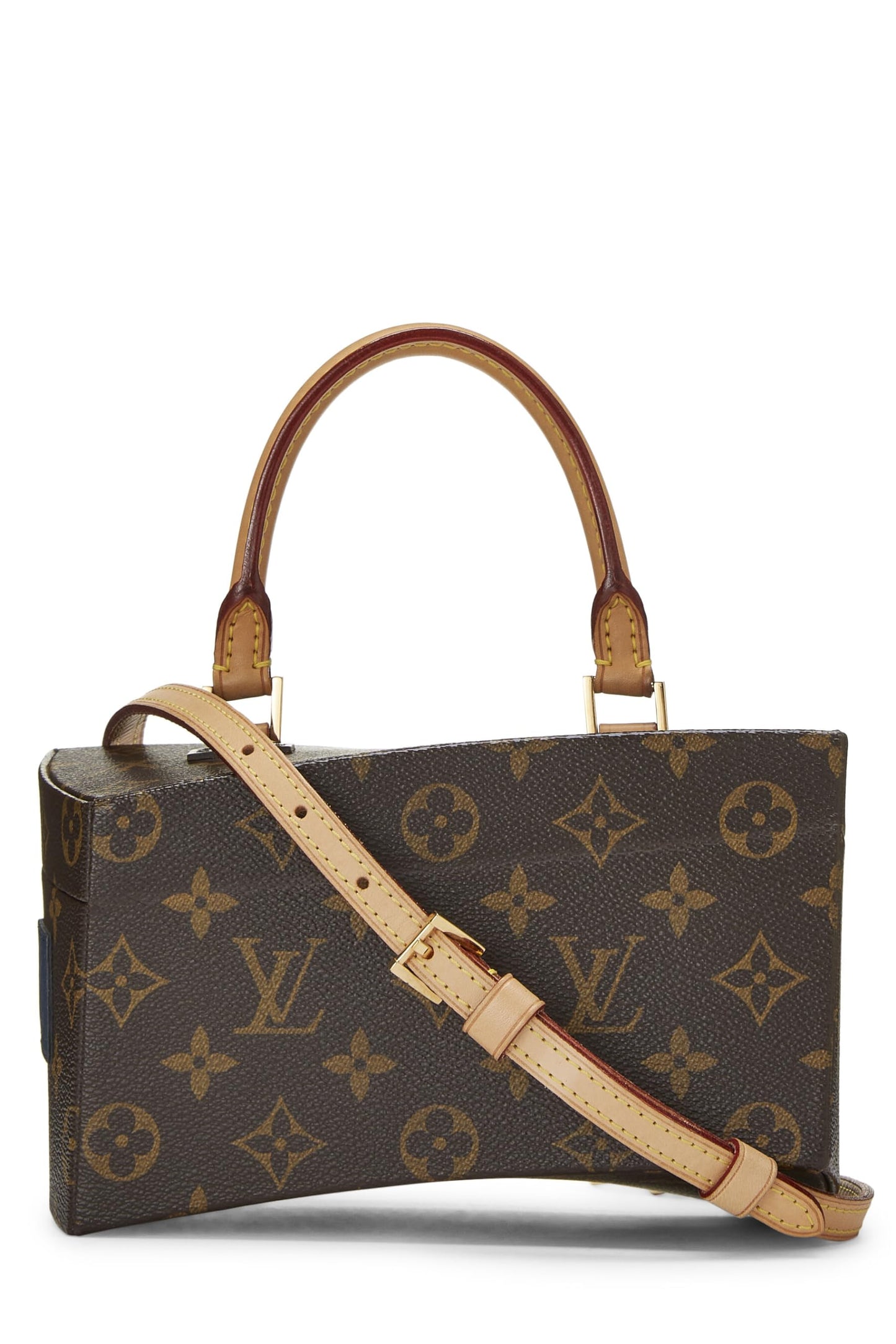Louis Vuitton, Frank Gehry x Louis Vuitton Monogram Canvas Twisted Box, Brown