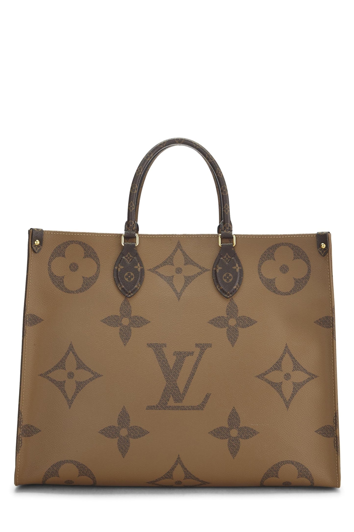 Louis Vuitton, Monogram Reversed Giant On The Go GM, Brown