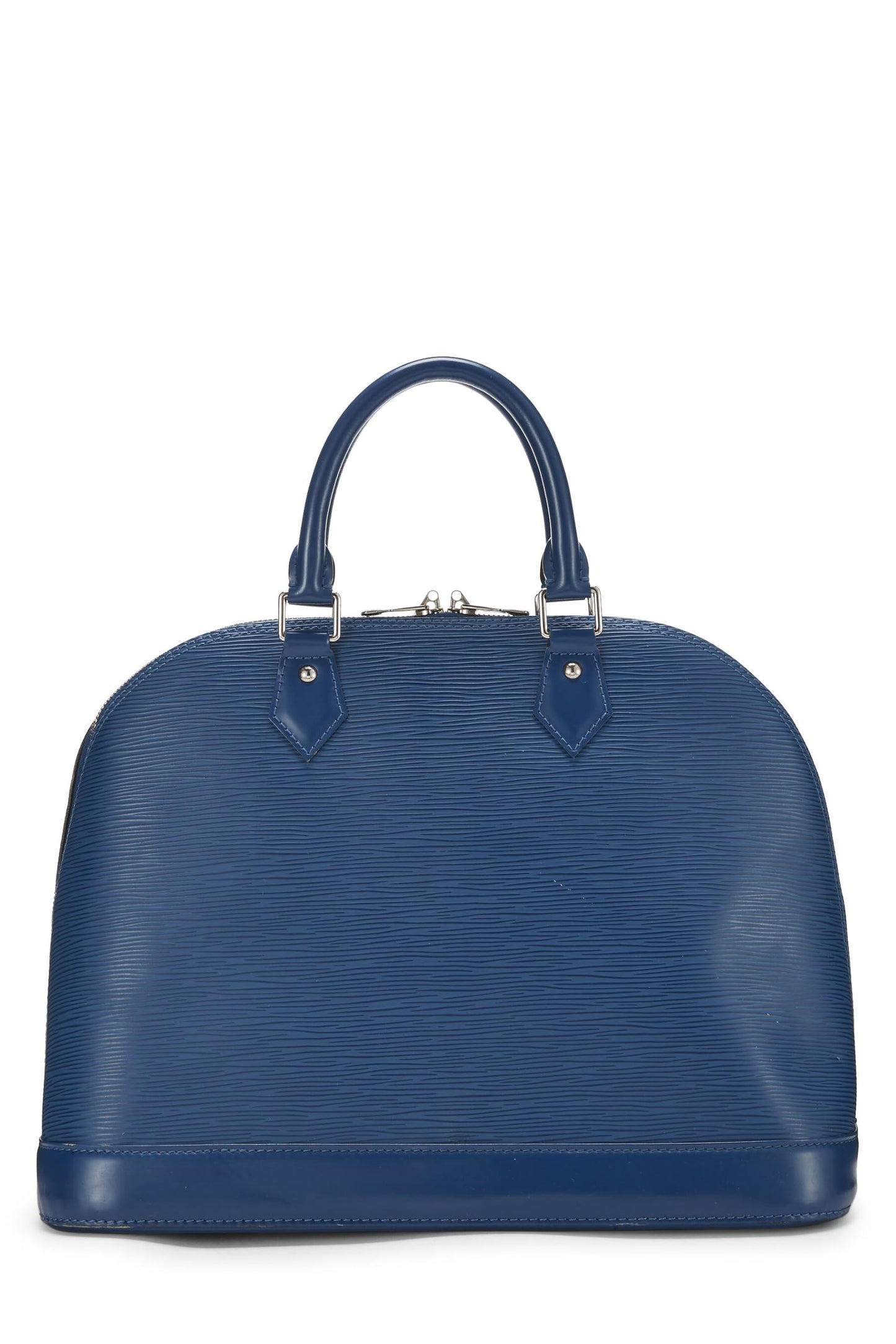 Louis Vuitton, Bleu Celeste Epi Alma MM NM, Blue