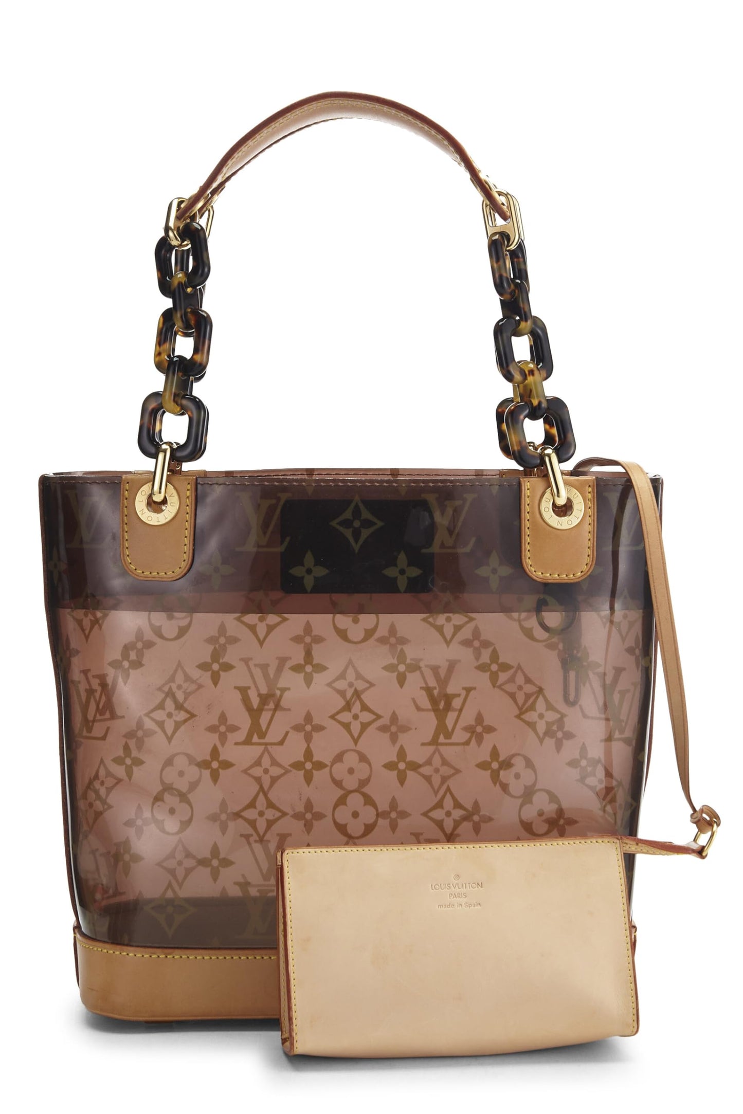 Louis Vuitton, Monogram Ambre Vinyl Cabas PM, Brown