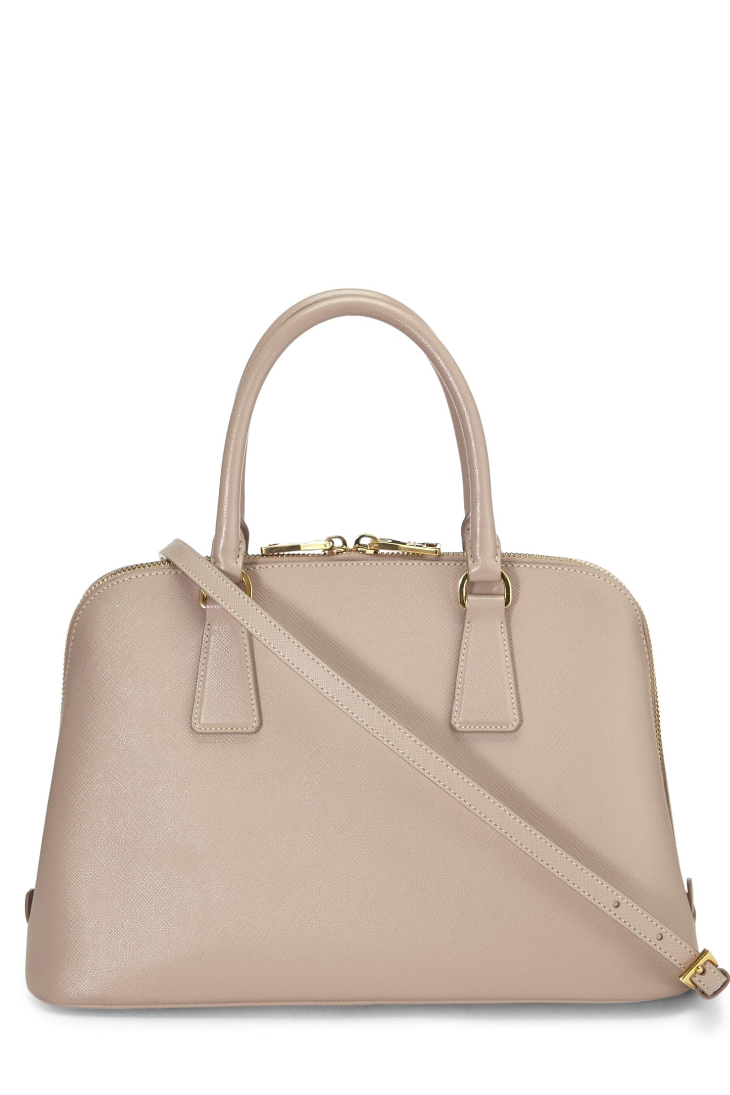 Prada, Pink Saffiano Promenade Medium, Pink Luxury Handbag