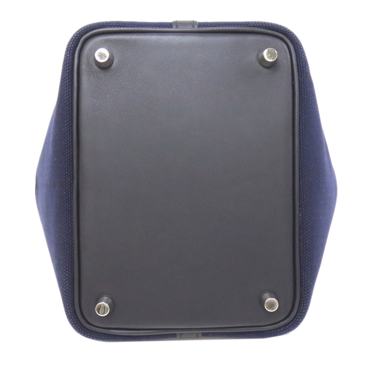 HERMES Handbag Towar Navy Picotan Rock Cargo PM Women