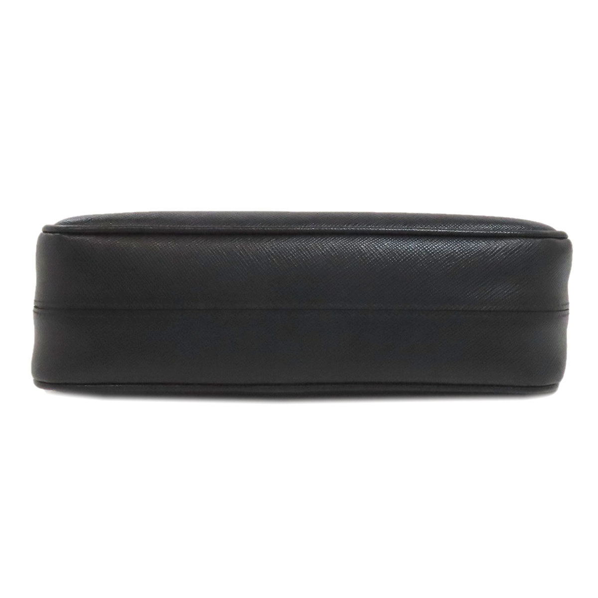 PRADA Shoulder Bag Safiano black logoMetal Women