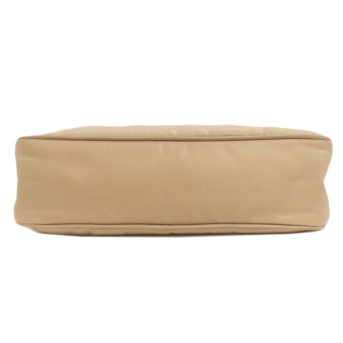 PRADA Handbag Nylon beige Re-Edition 2005 logoMetal