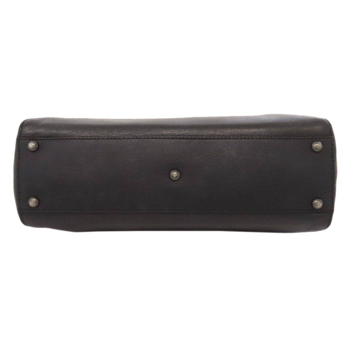 FENDI Handbag Calfskin black Peekaboo 2WAY