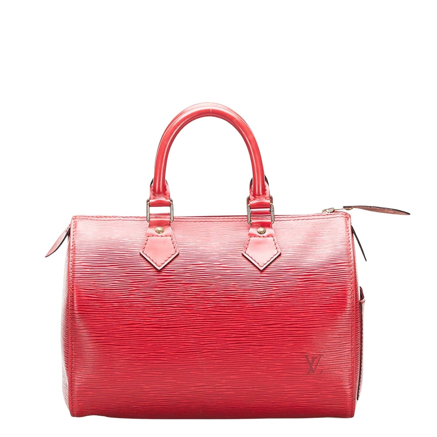 Louis Vuitton Red Leather handbag bag