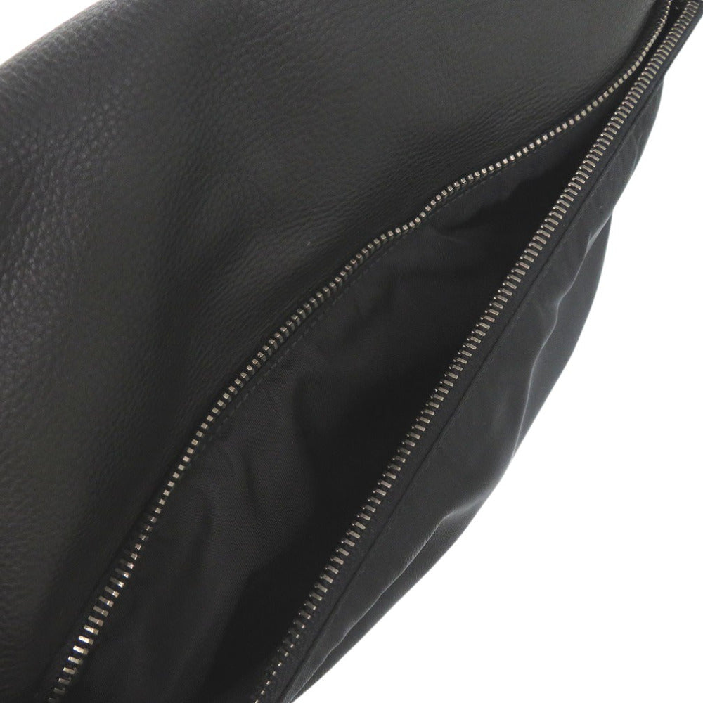 PRADA Shoulder Bag leather NERO