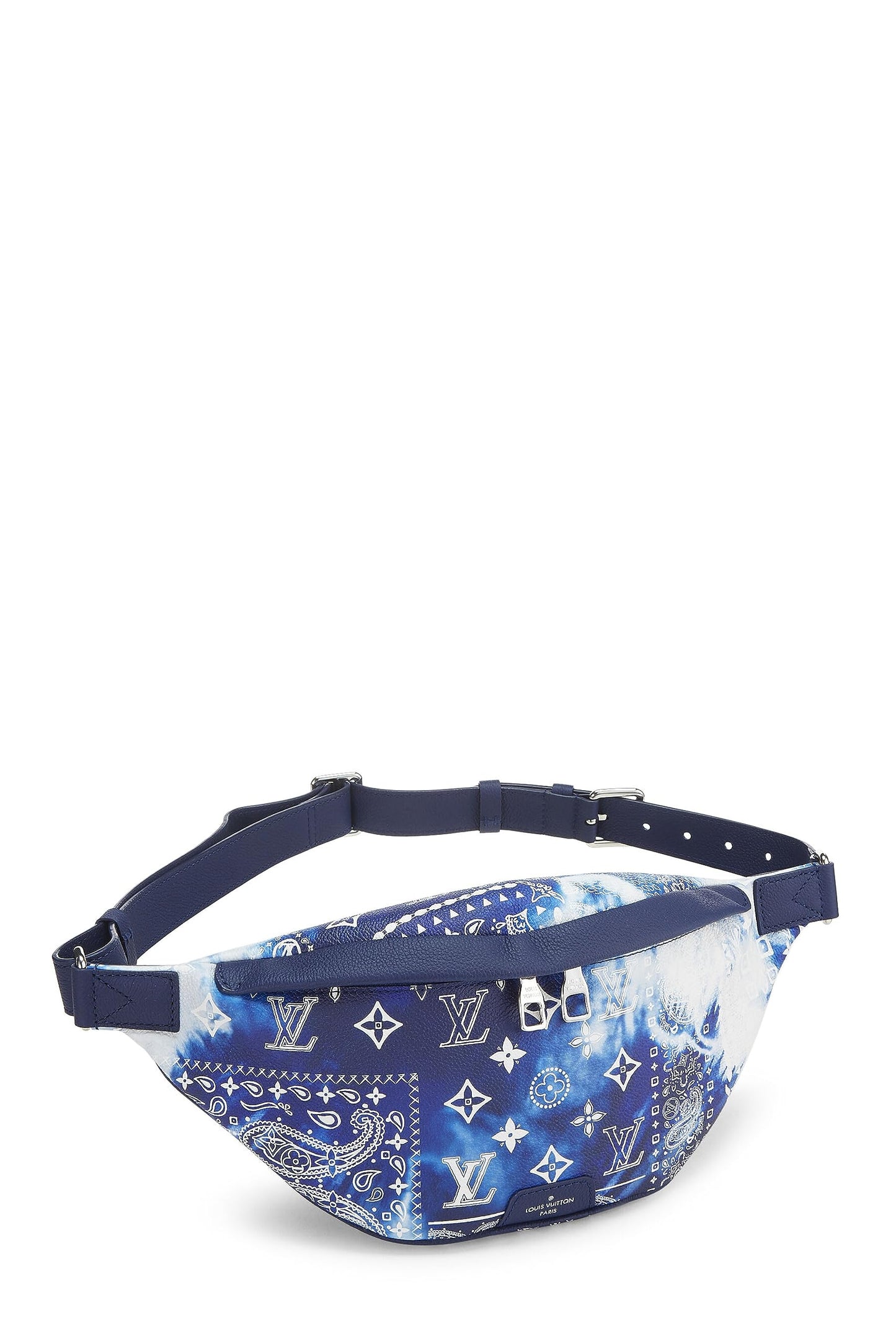 Louis Vuitton, Blue Monogram Bandana Discovery Bumbag, Blue