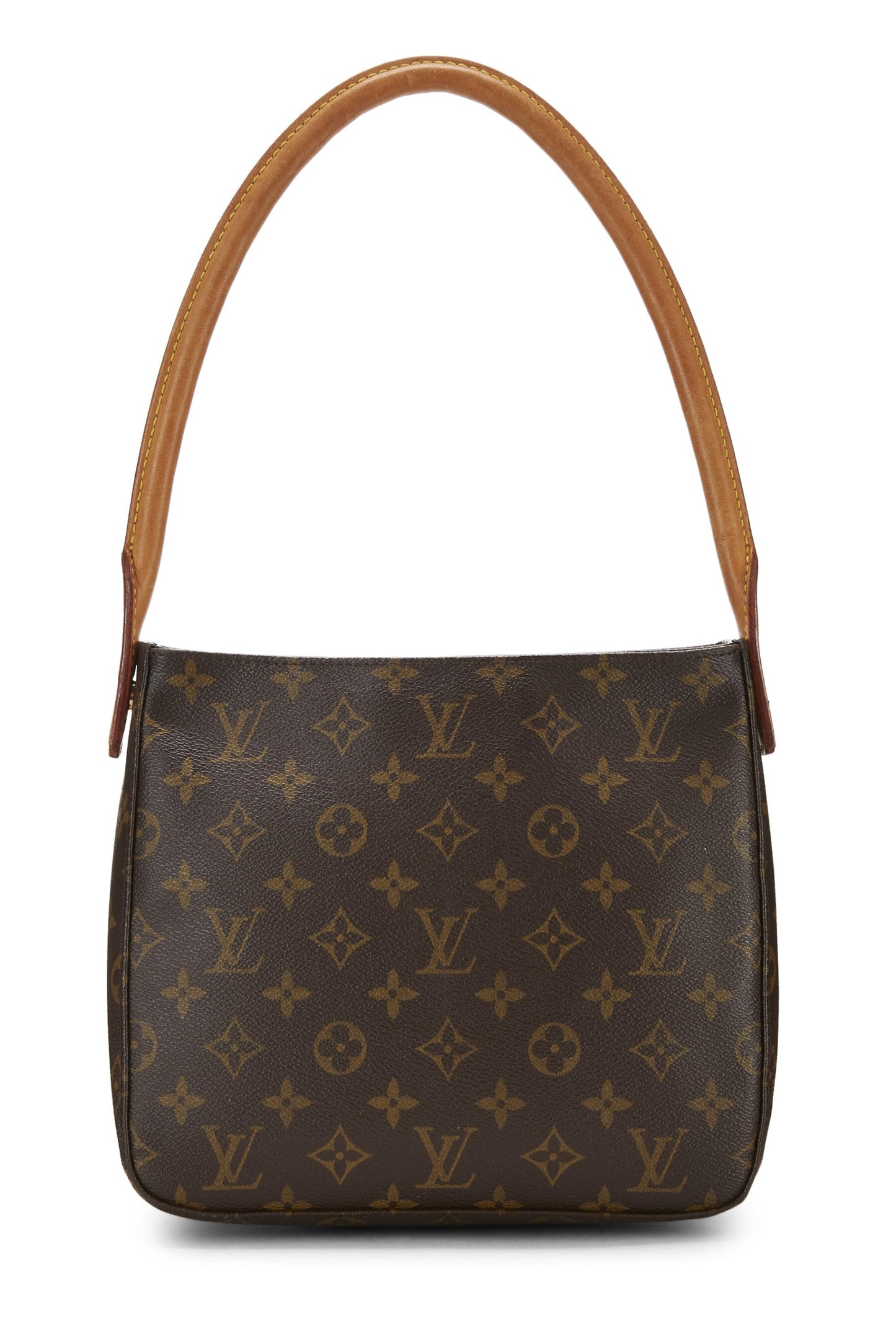 Louis Vuitton, Monogram Canvas Looping MM, Brown