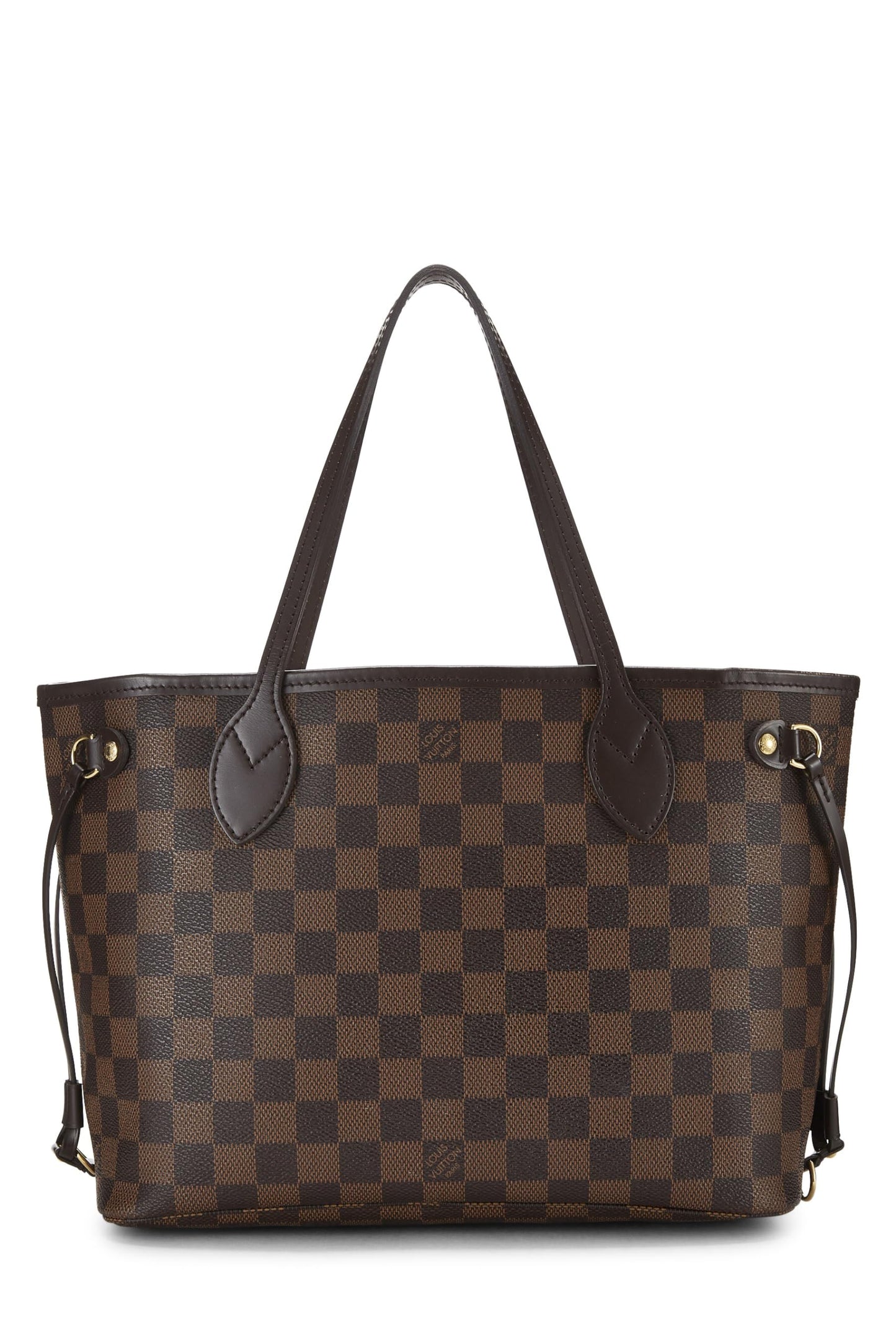 Louis Vuitton, Damier Ebene Neverfull PM NM, Brown