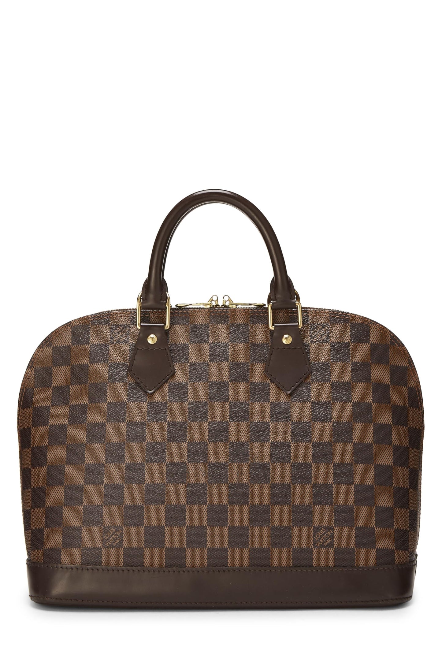 Louis Vuitton, Damier Ebene Alma PM, Brown