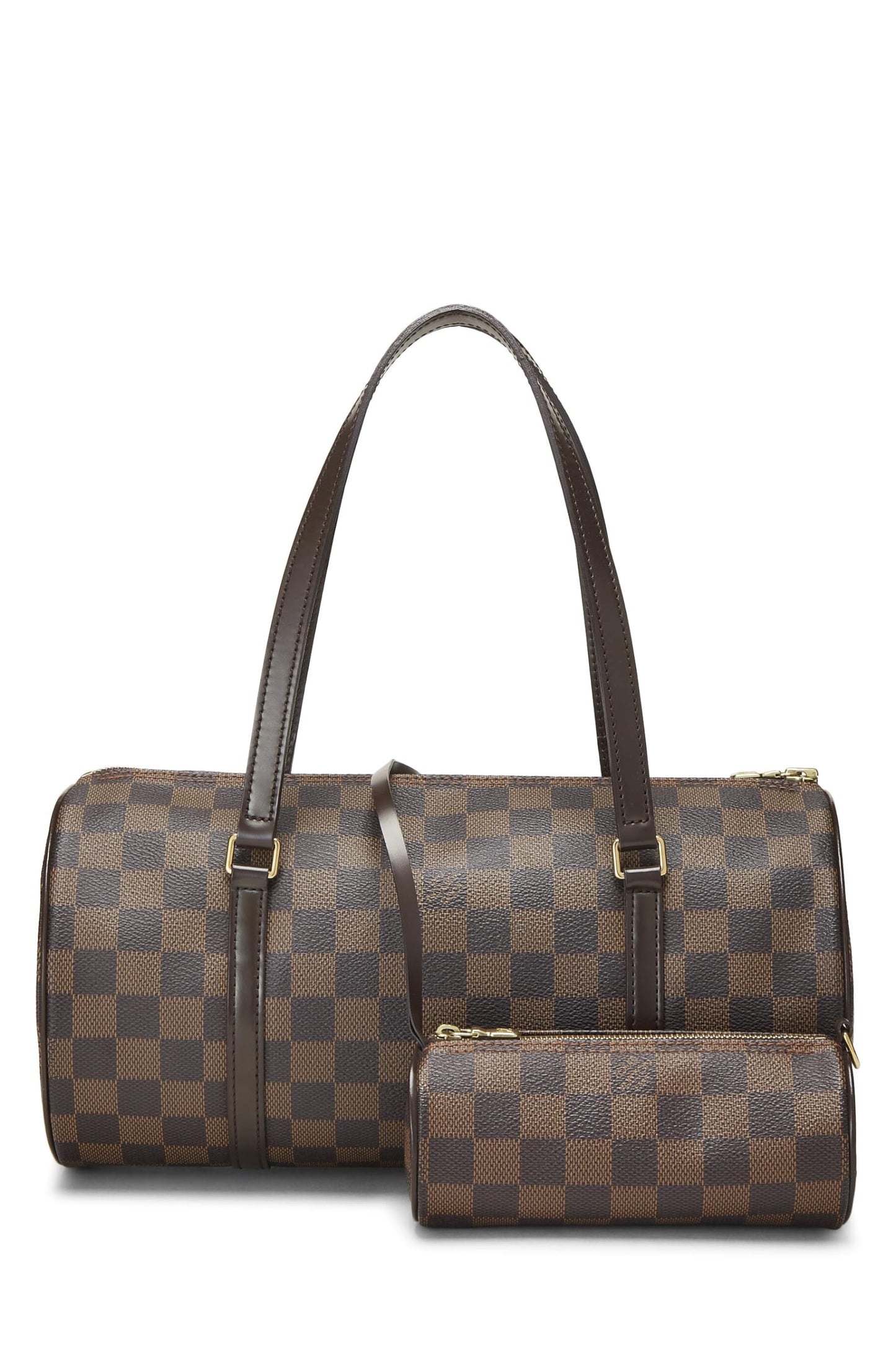 Louis Vuitton, Damier Ebene Papillon 30 & Mini Set, Brown