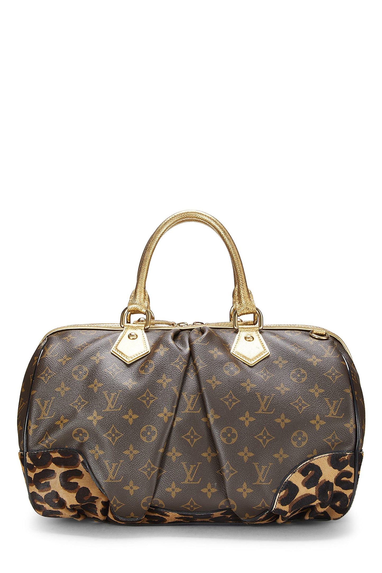 Louis Vuitton, Stephen Spro x Louis Vuitton Monogram Canvas Leopard Stephen, Brown