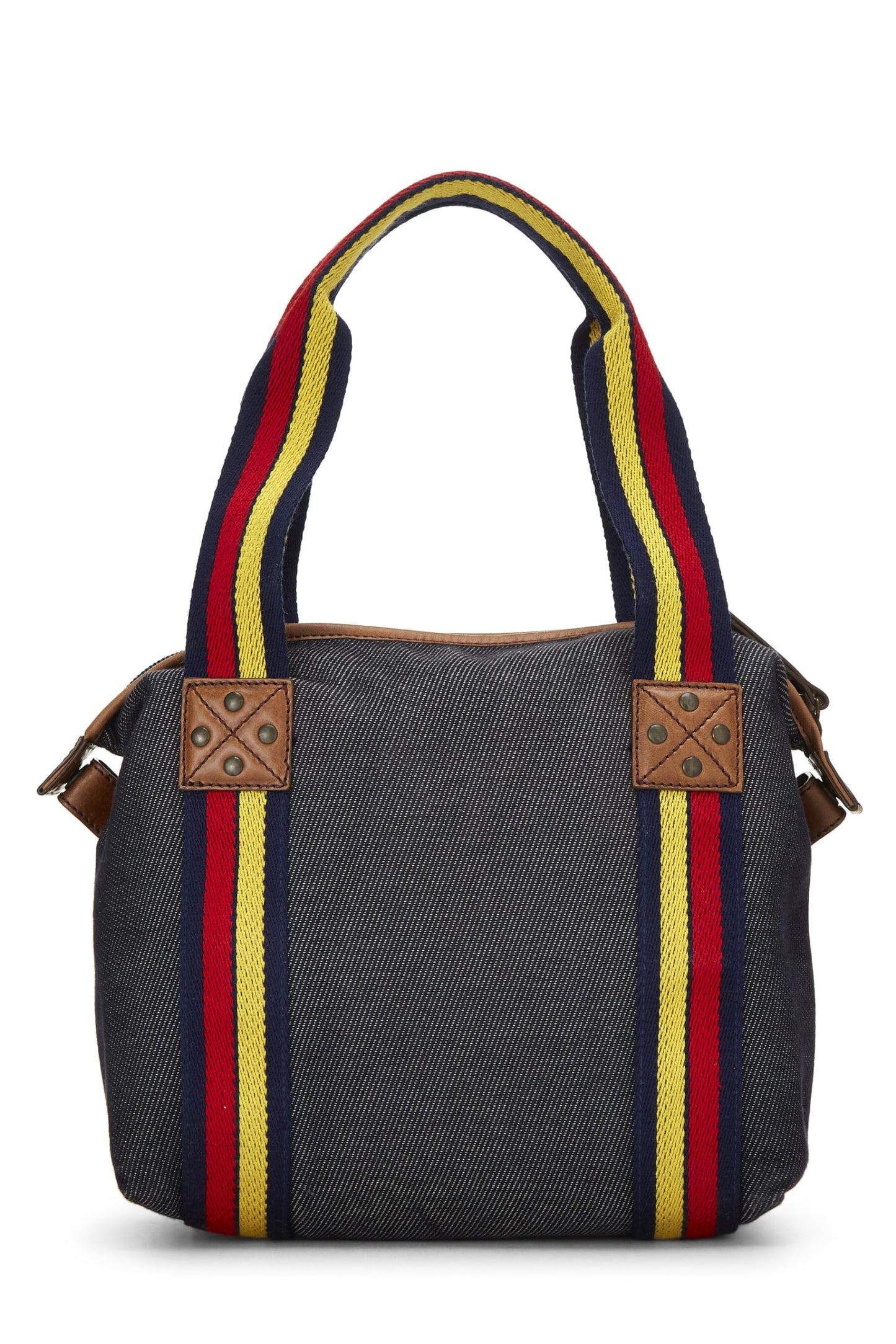 Fendi, Multicolor Denim Handbag, Multi