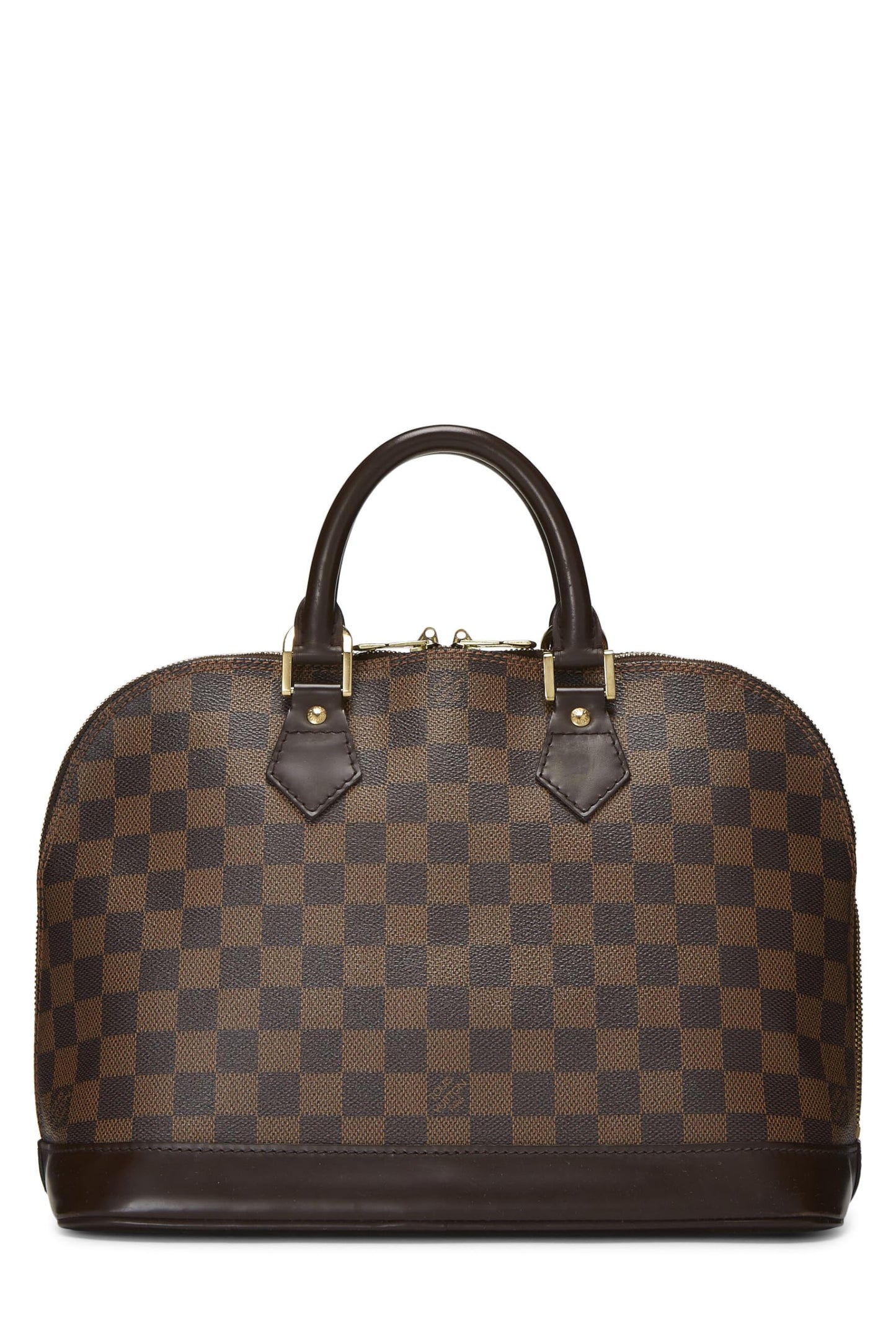 Louis Vuitton, Damier Ebene Alma PM, Brown