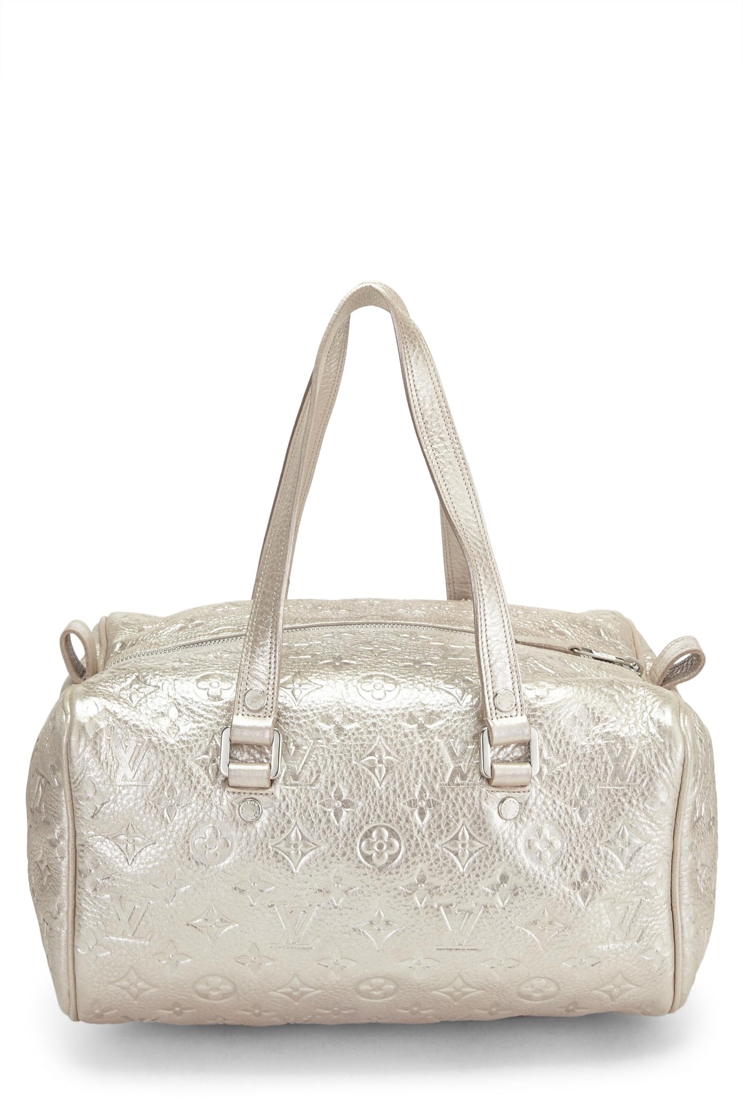 Louis Vuitton, Silver Monogram Shimmer Comete, Silver