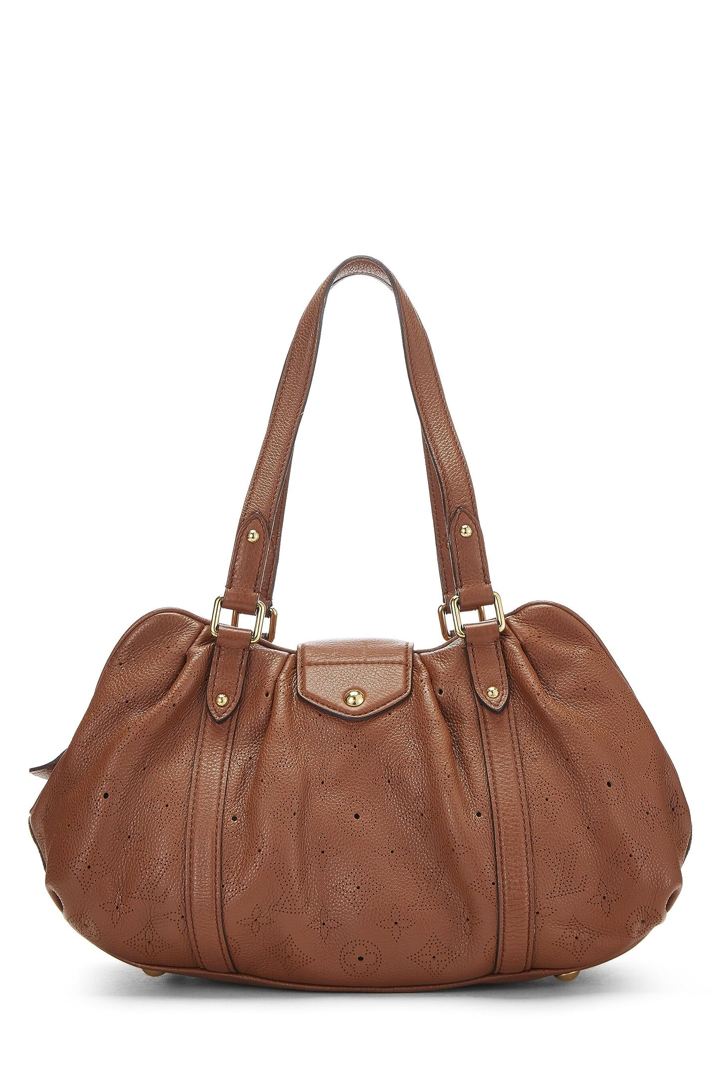 Louis Vuitton, Brown Monogram Mahina Lunar PM, Brown