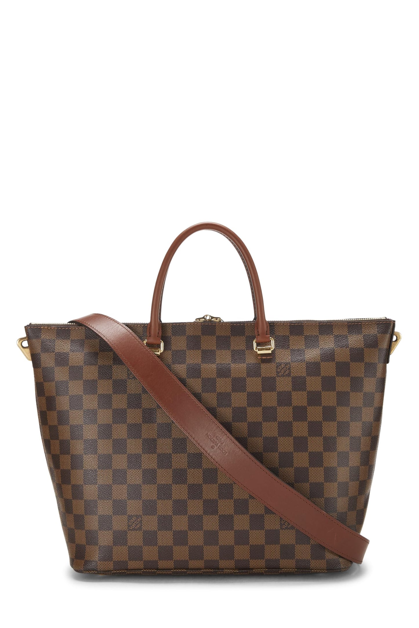 Louis Vuitton, Damier Ebene Belmont, Brown