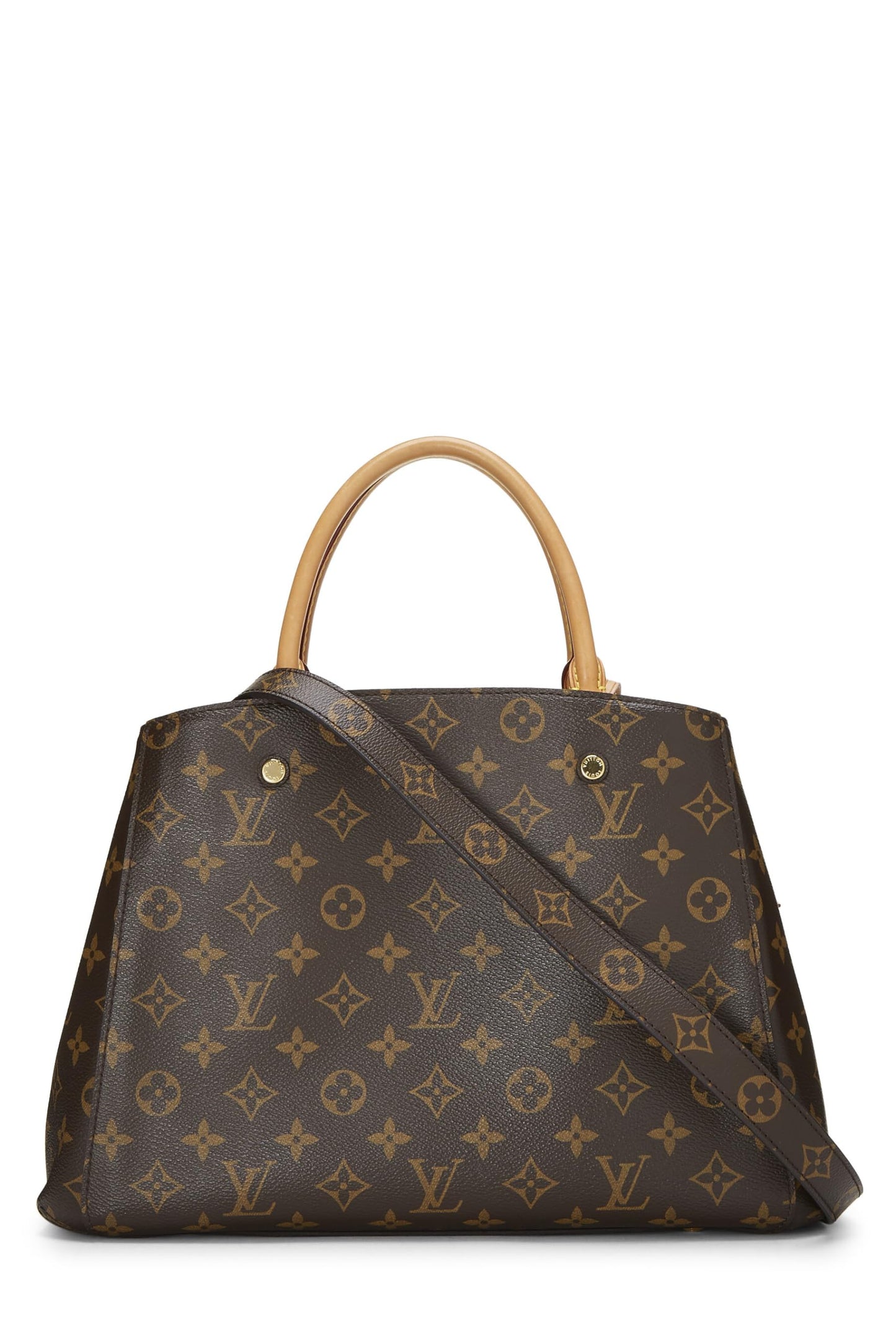 Louis Vuitton, Monogram Canvas Montaigne MM, Brown