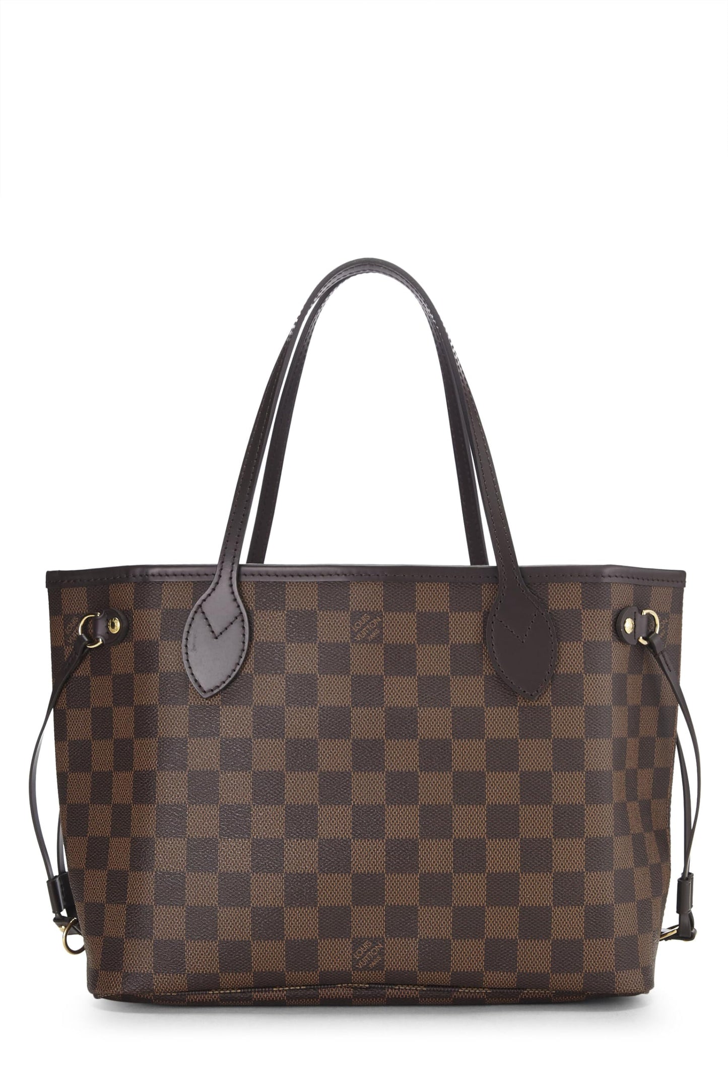 Louis Vuitton, Damier Ebene Neverfull PM, Brown