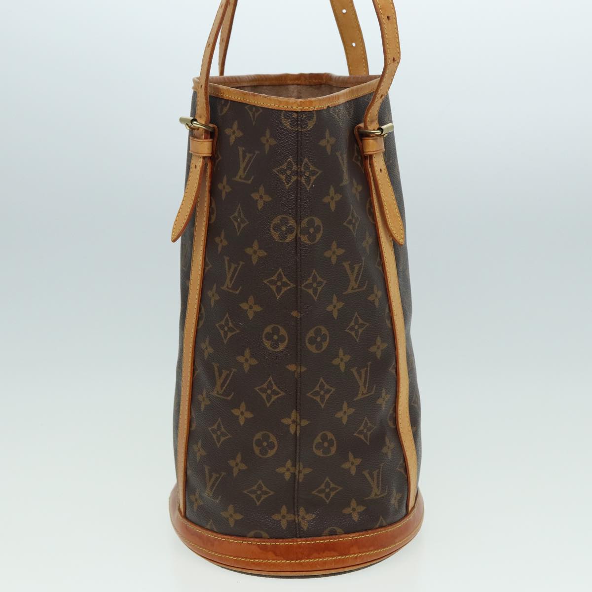 LOUIS VUITTON Monogram Bucket GM Shoulder Bag M42236 LV Auth 82972