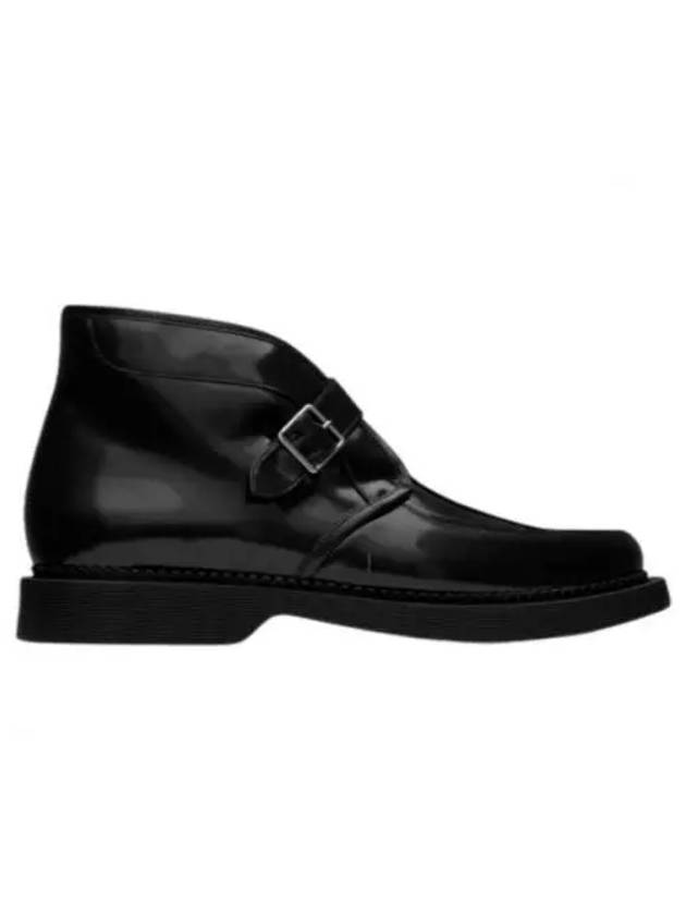 Luxury Saint Laurent Trending 2026 Teddy Monkstrap Black