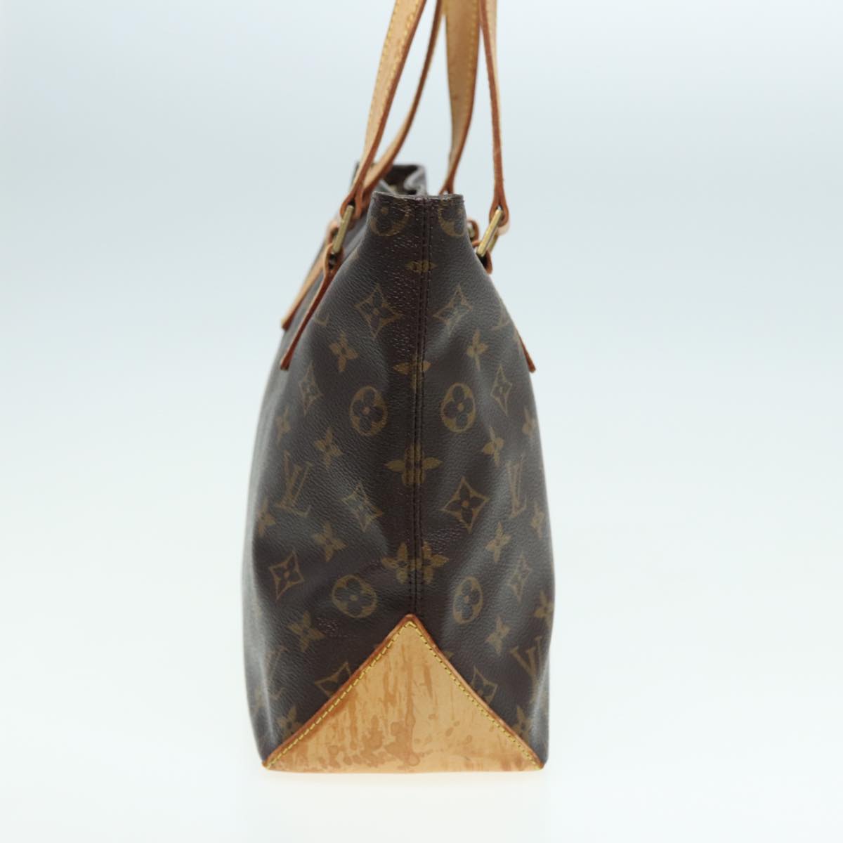 LOUIS VUITTON Monogram Cabas Piano Tote Bag M51148 LV Auth 84163
