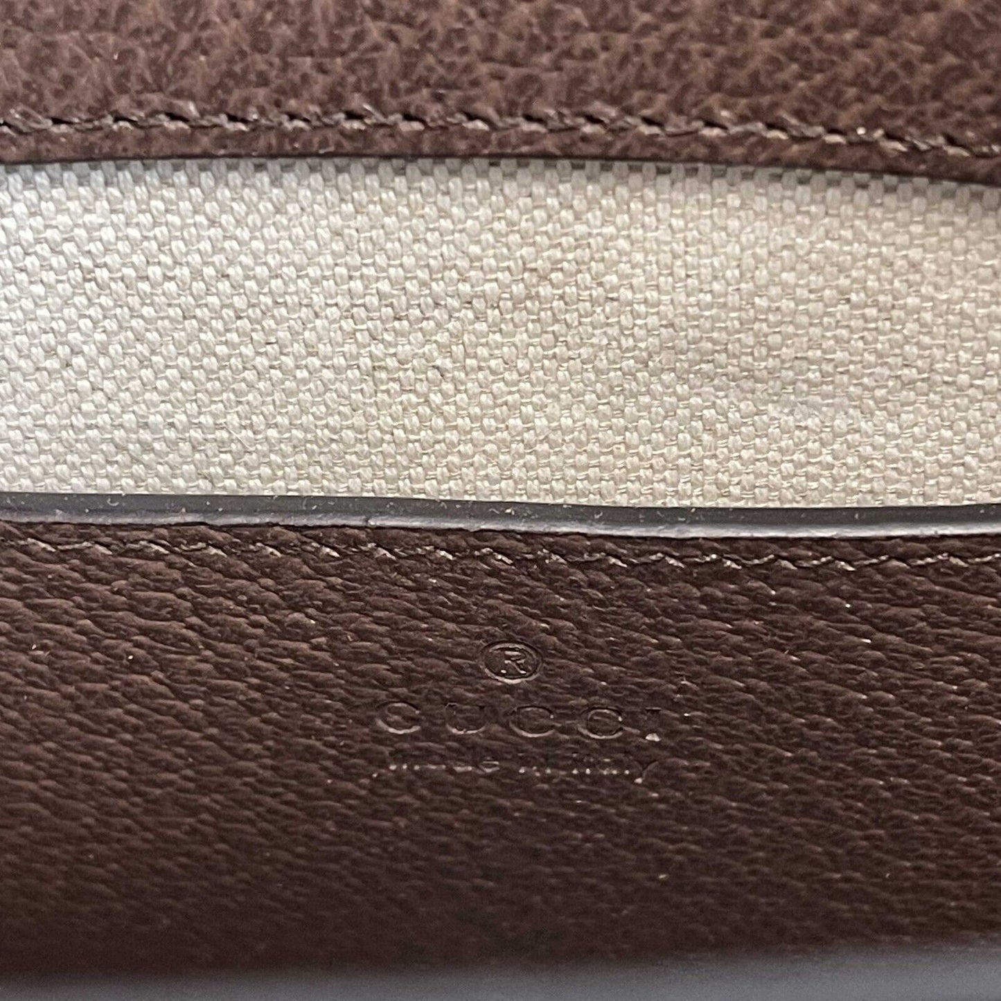 Gucci Monogram Leather Mini Tote