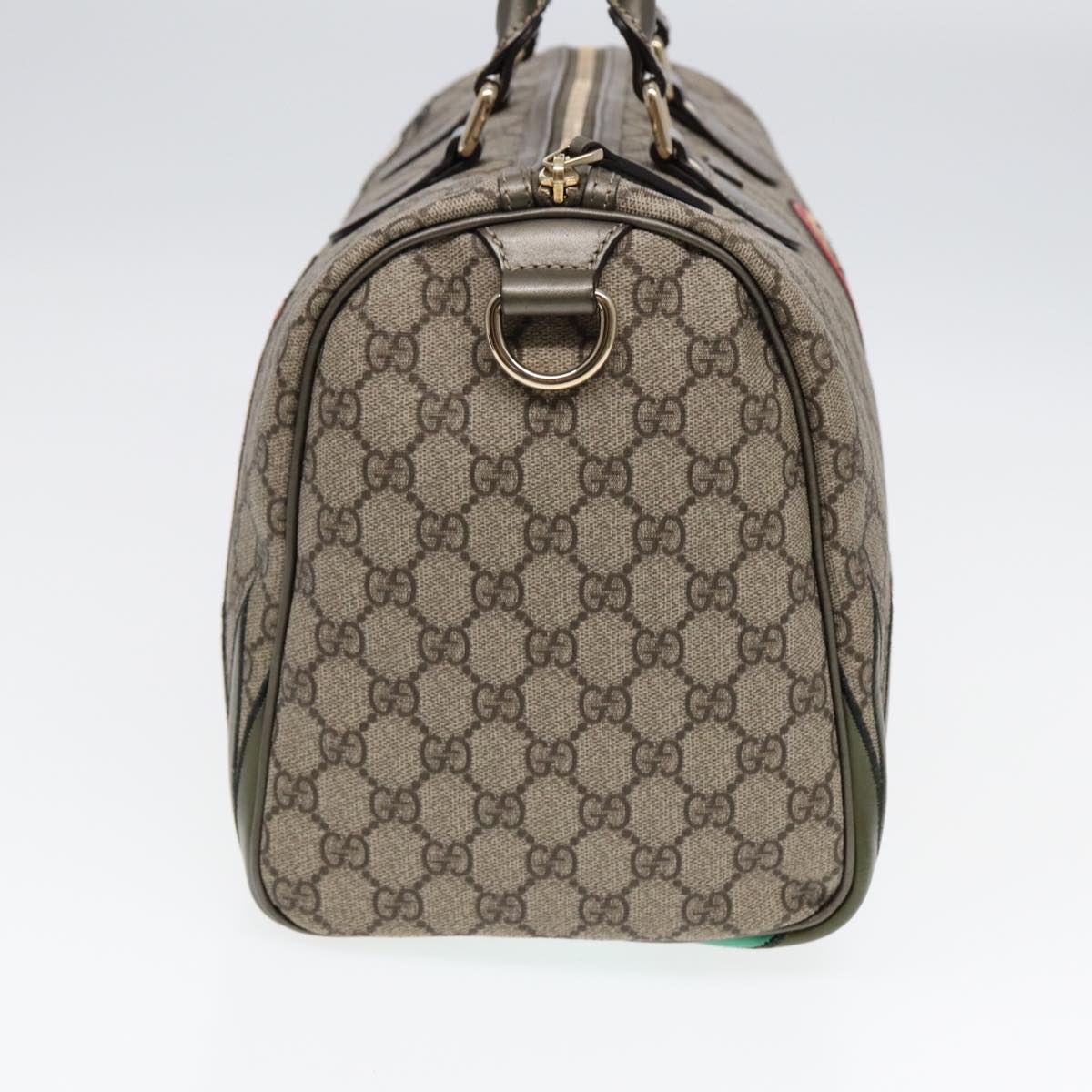 Gucci Leather Canvas Handbag