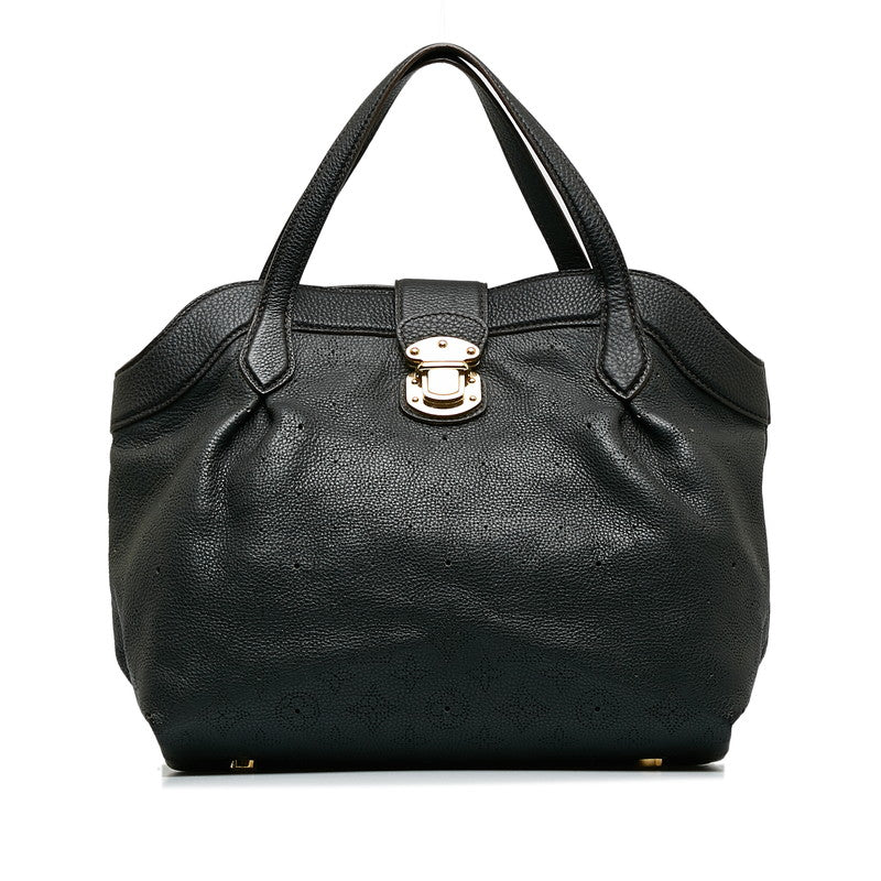 Louis Vuitton Monogram Makhina Seal PM Handbag Noir Black Leather Louis Vuitton