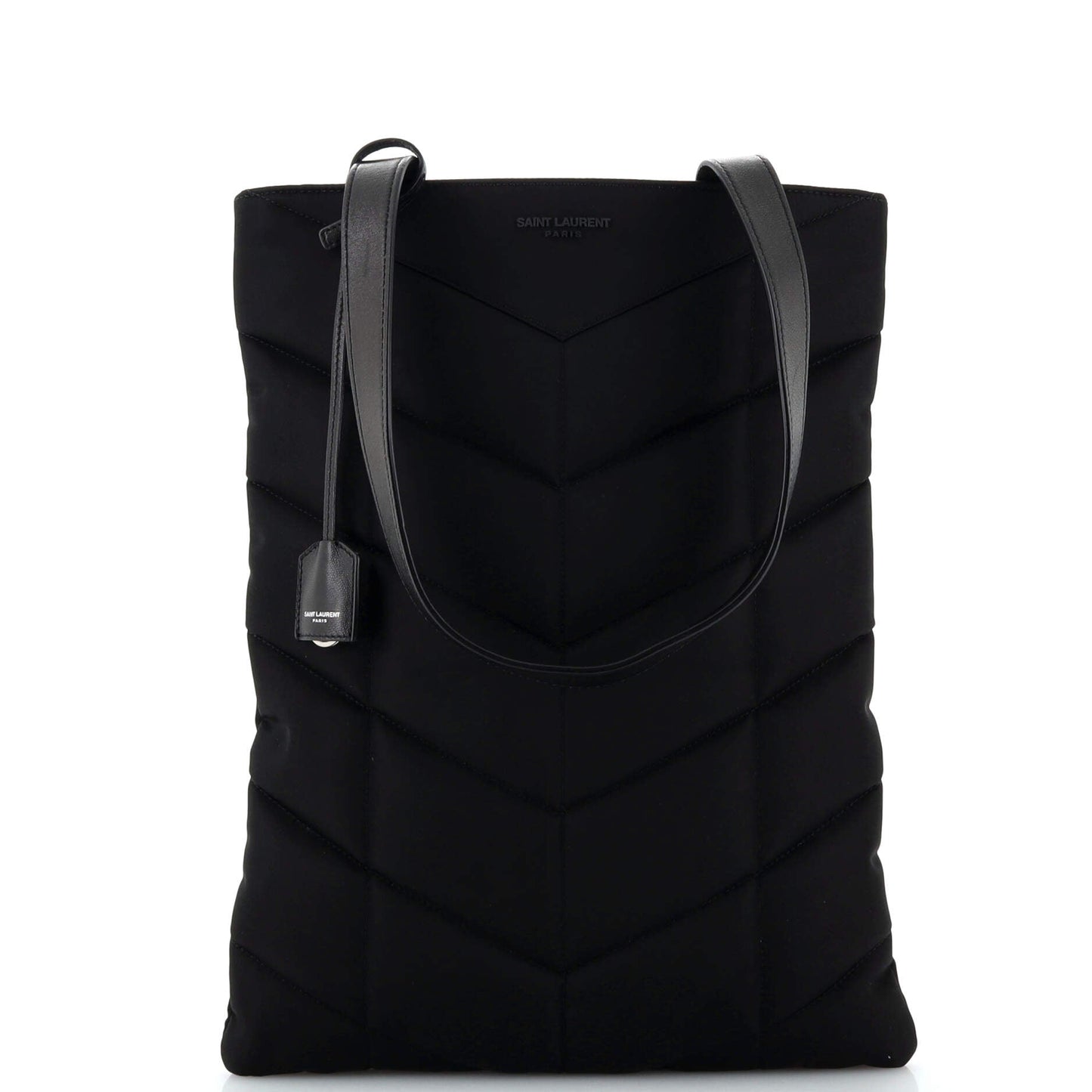 Luxury Saint Laurent Trending 2025 Puffer Tote Nylon Tall